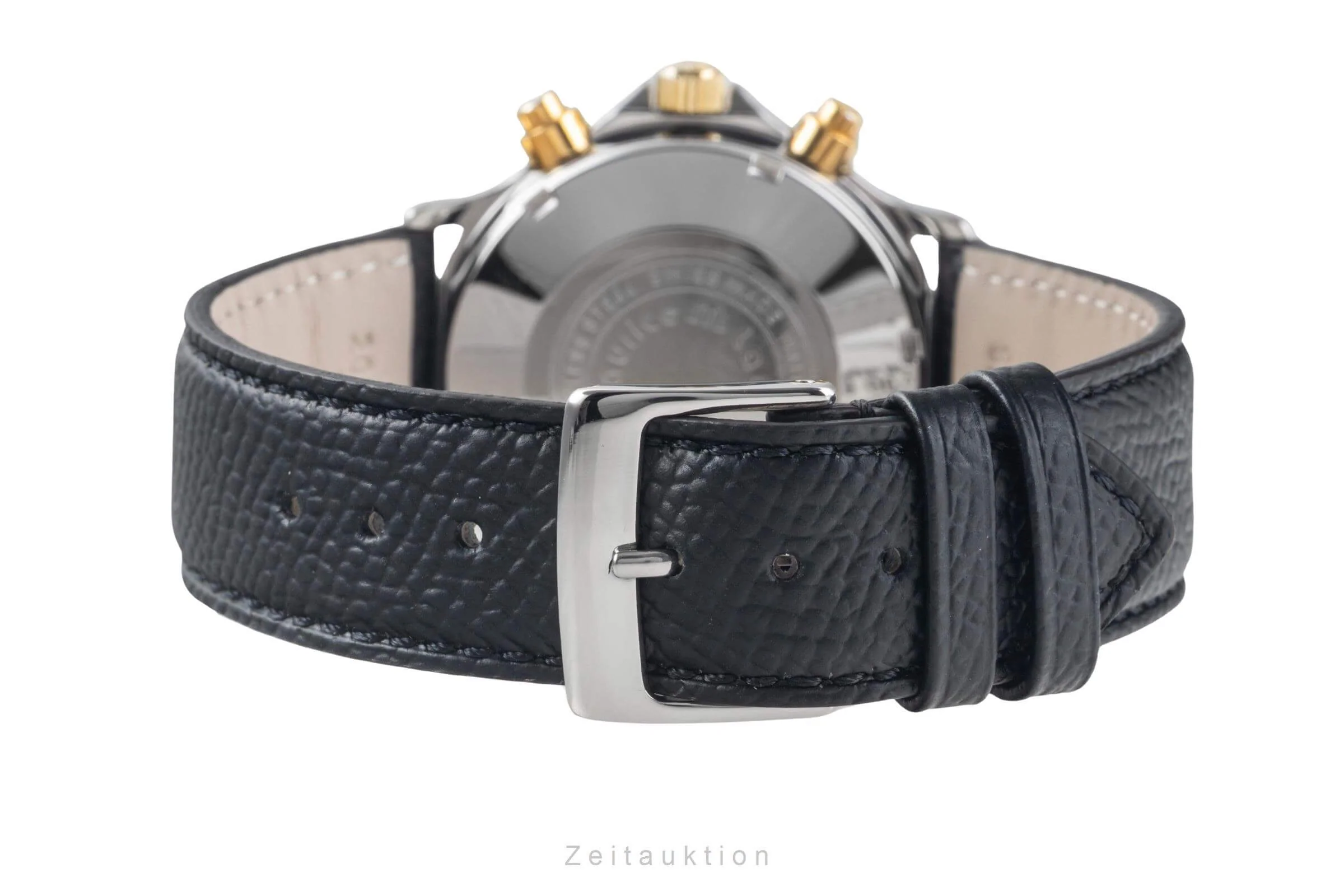 Maurice Lacroix Croneo chronograph gilt / steel automatic men's watch 03291  [2500335] - Image 12