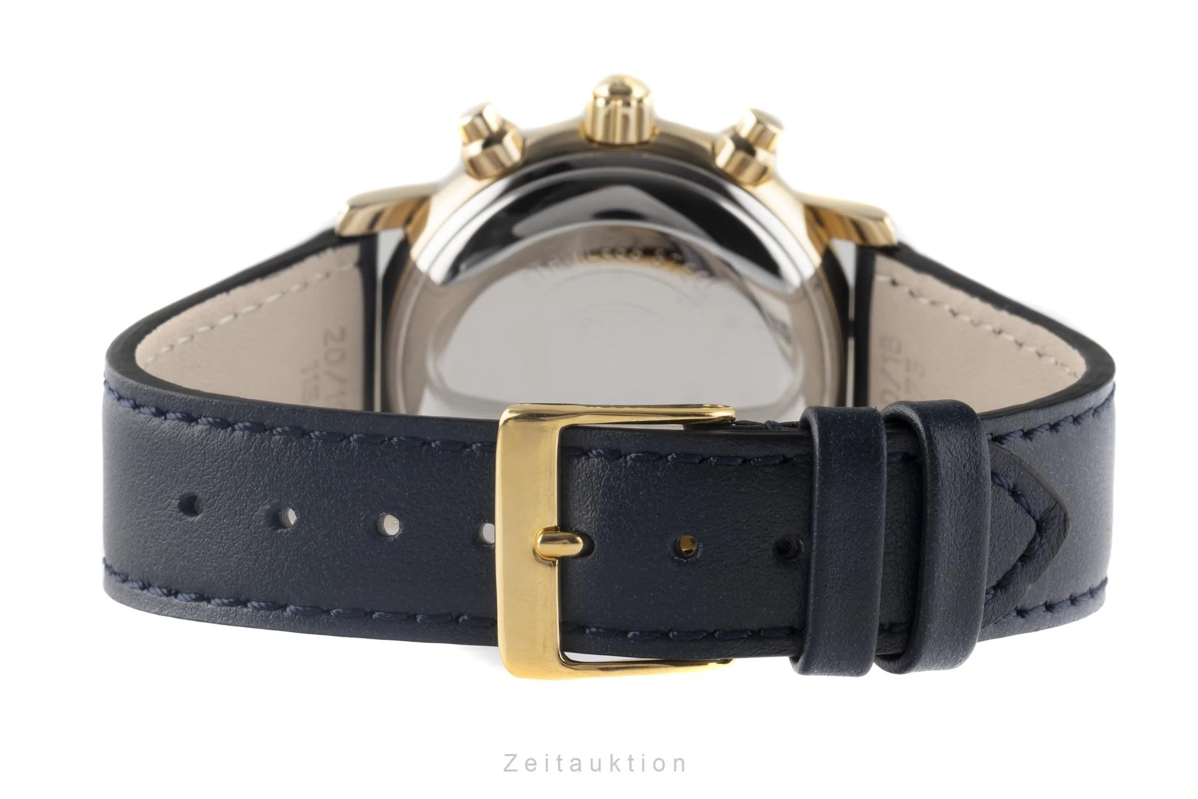 Maurice Lacroix Croneo chronograph gilt / steel automatic men's watch 03700  [2204131] - Image 11