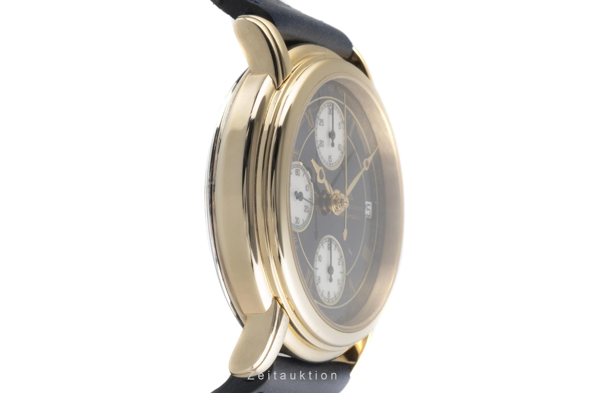 Maurice Lacroix Croneo chronograph gilt / steel automatic men's watch 03700  [2204131] - Image 7