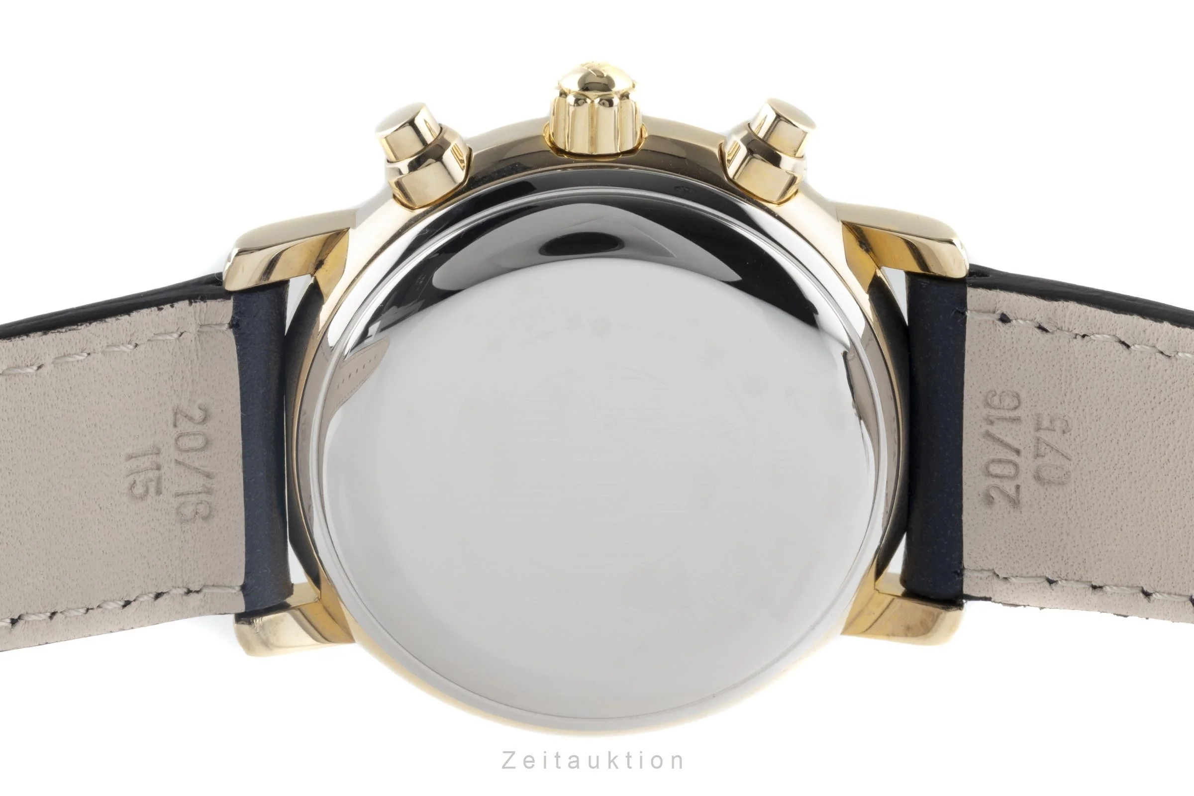 Maurice Lacroix Croneo chronograph gilt / steel automatic men's watch 03700  [2204131] - Image 9