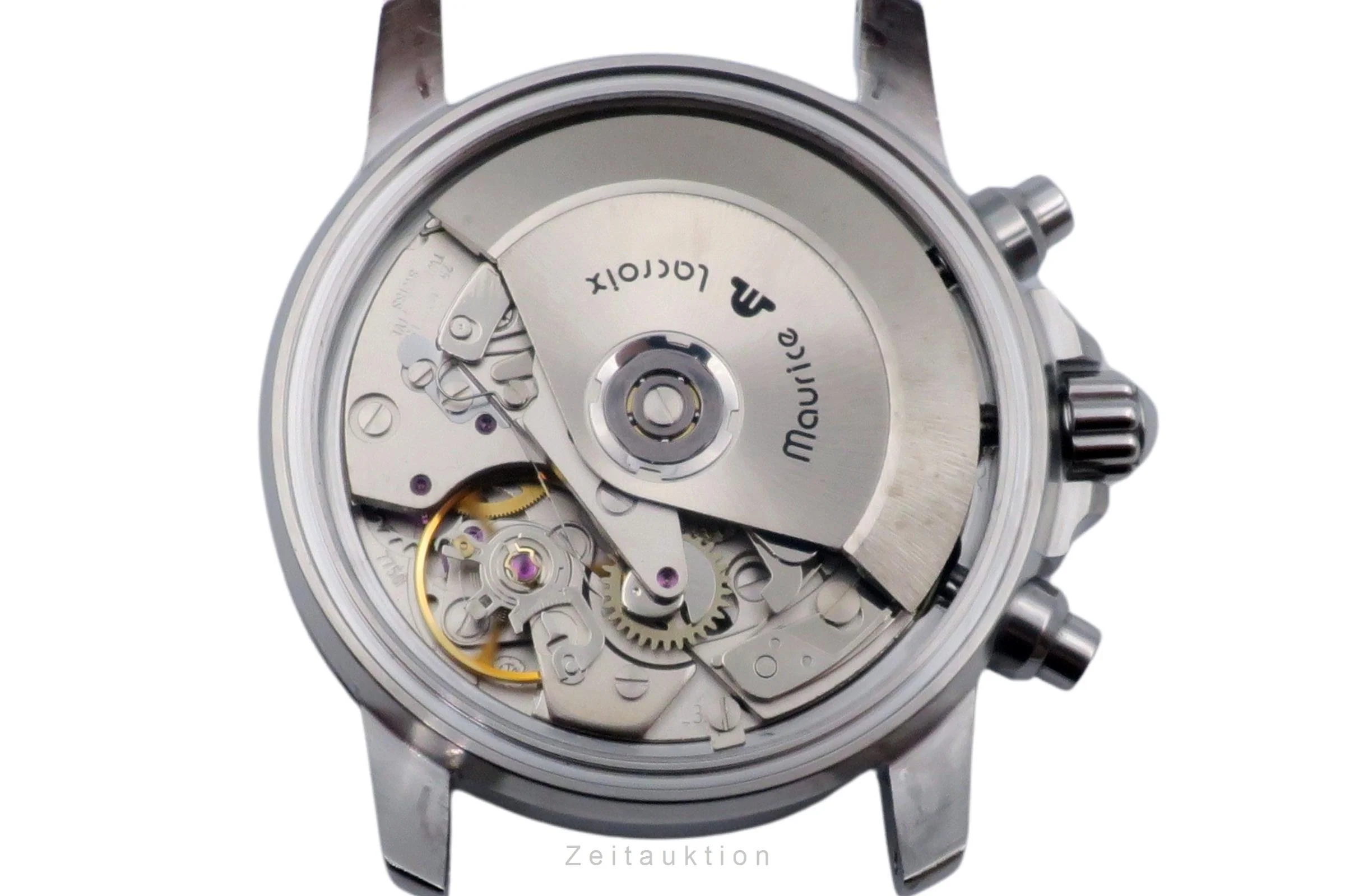 Maurice Lacroix Croneo chronograph steel automatic men's watch 39721  [2503538] - Image 15