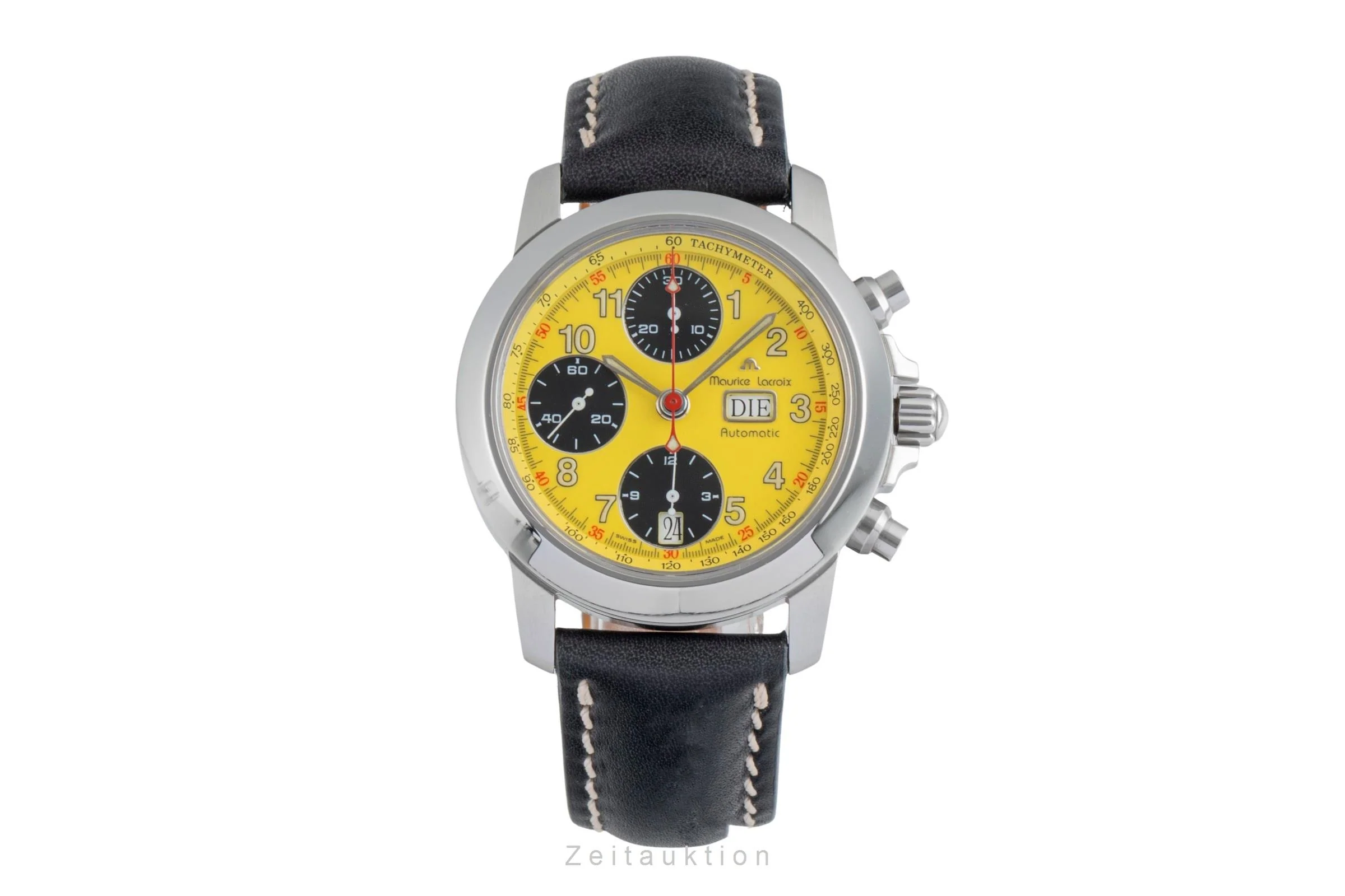 Maurice Lacroix Croneo chronograph steel automatic men's watch 39721  [2503538] - Image 5