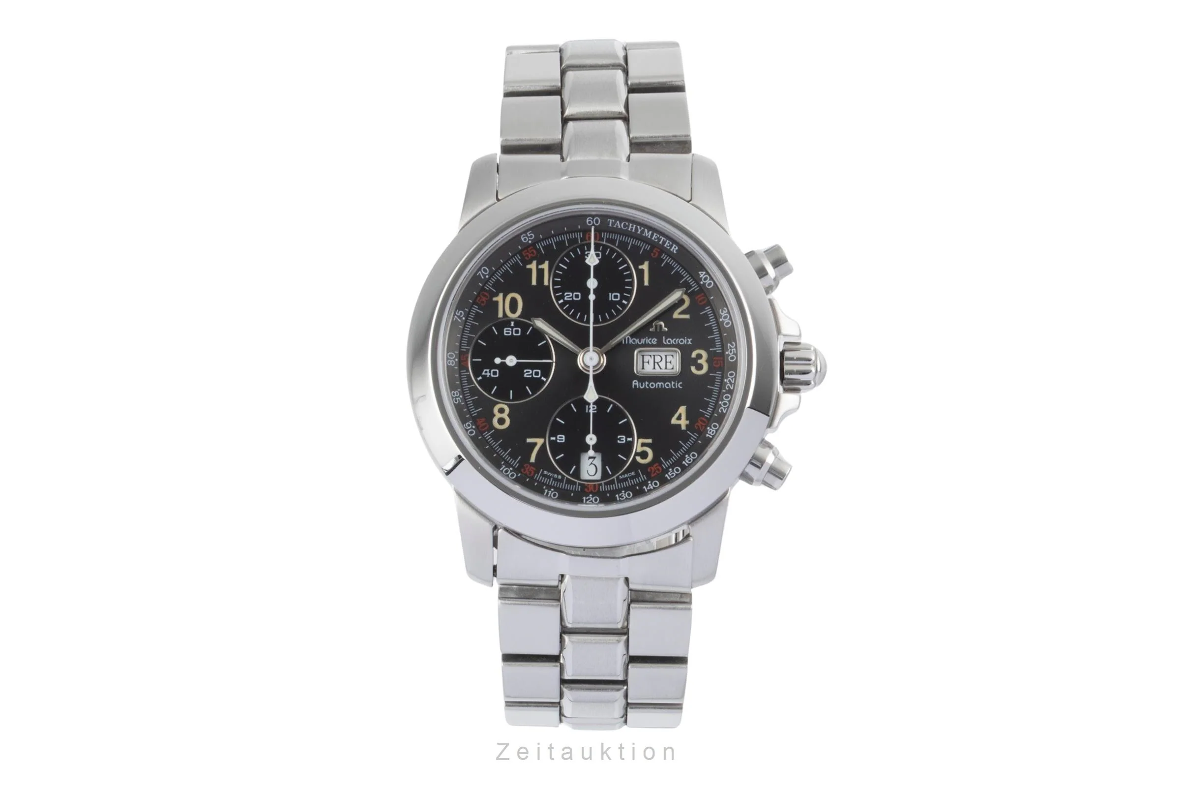 Maurice Lacroix Croneo chronograph steel automatic men's watch 39721-6705  [2507470] - Image 5