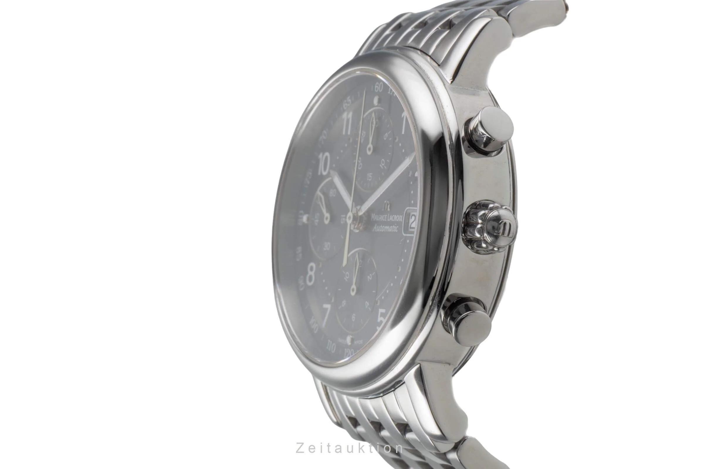 Maurice Lacroix Croneo chronograph steel automatic men's watch LC6028  [2501331] - Image 7