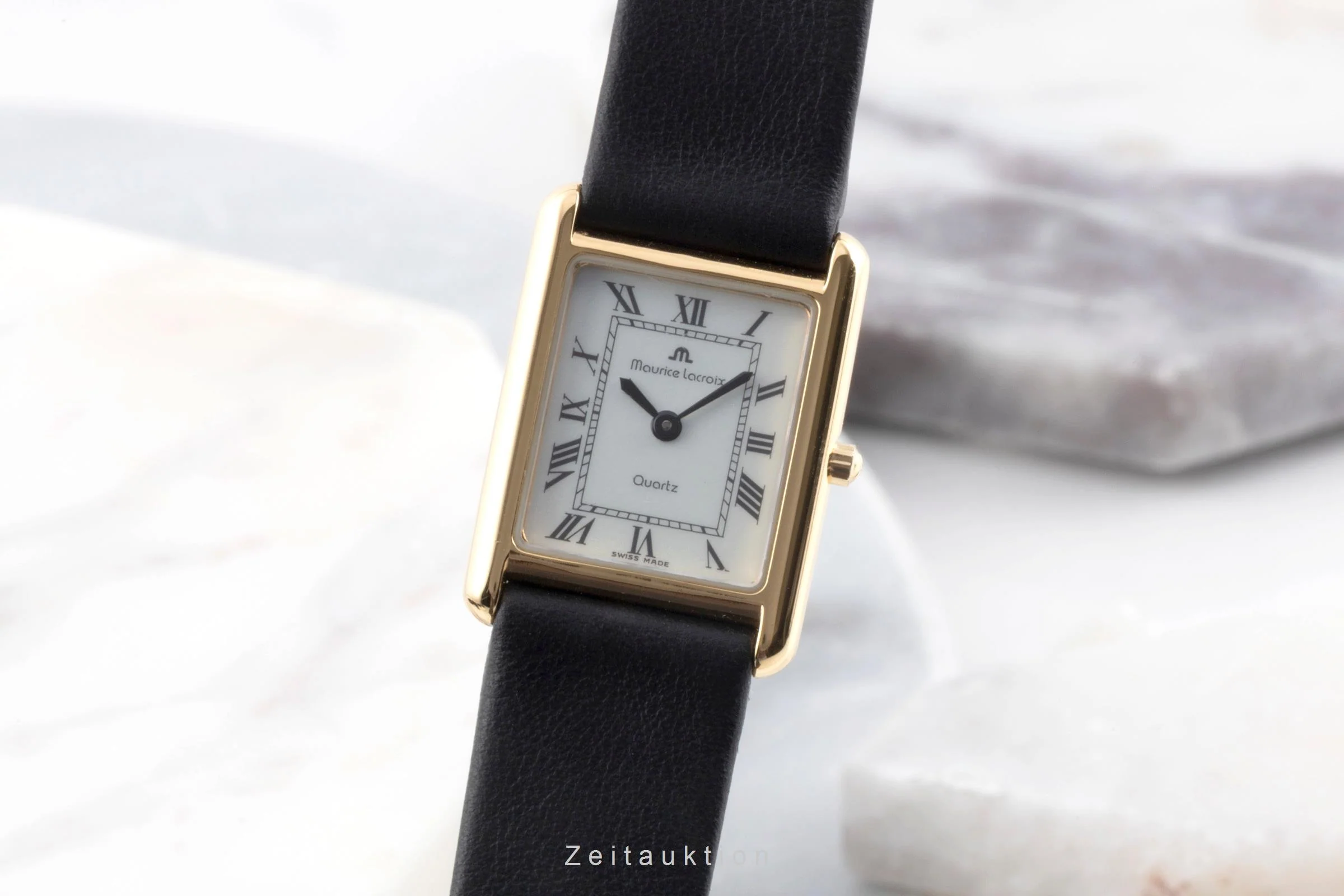Maurice Lacroix gilt-brass quartz women's watch 32145-2  [2600135] - Image 2