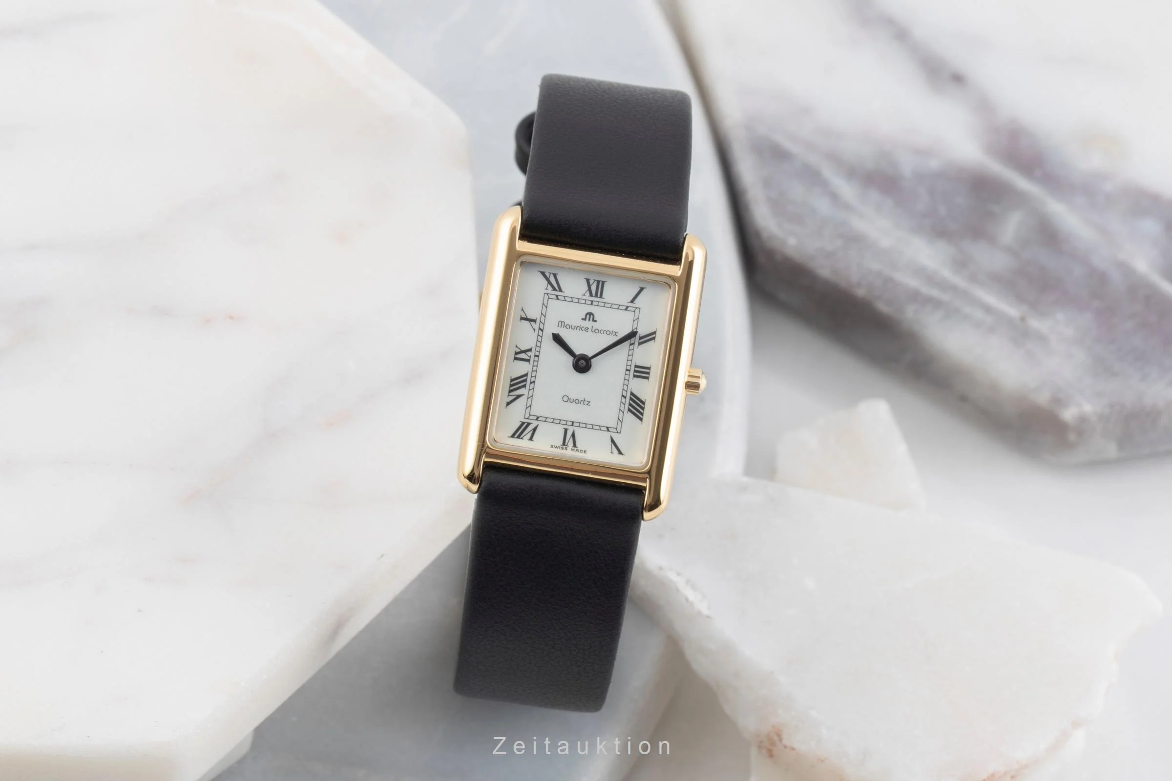 Maurice Lacroix gilt-brass quartz women's watch 32145-2  [2600135] - Image 4