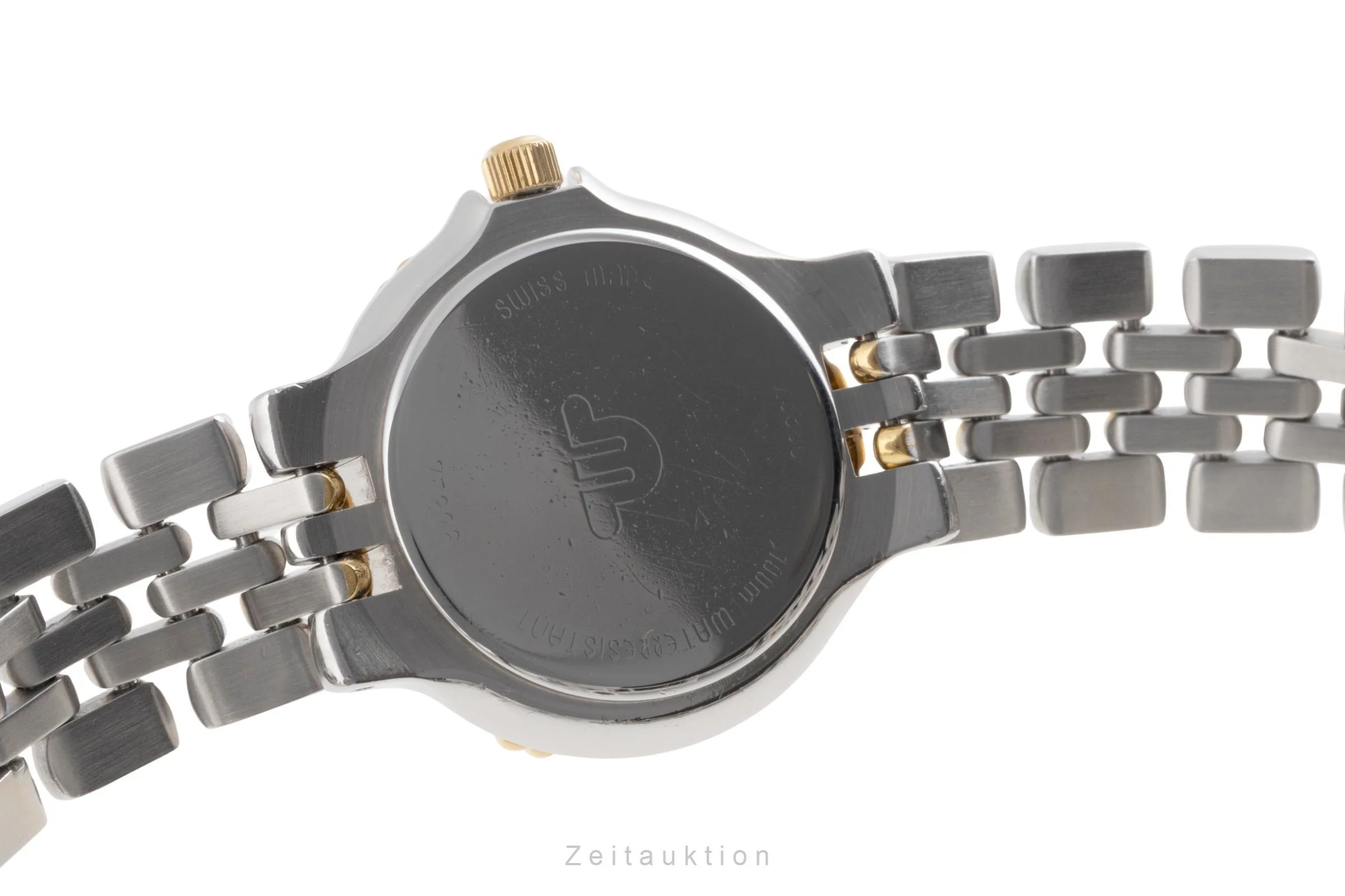 Maurice Lacroix gilt / steel quartz women's watch 75326  [2503786] - Image 11