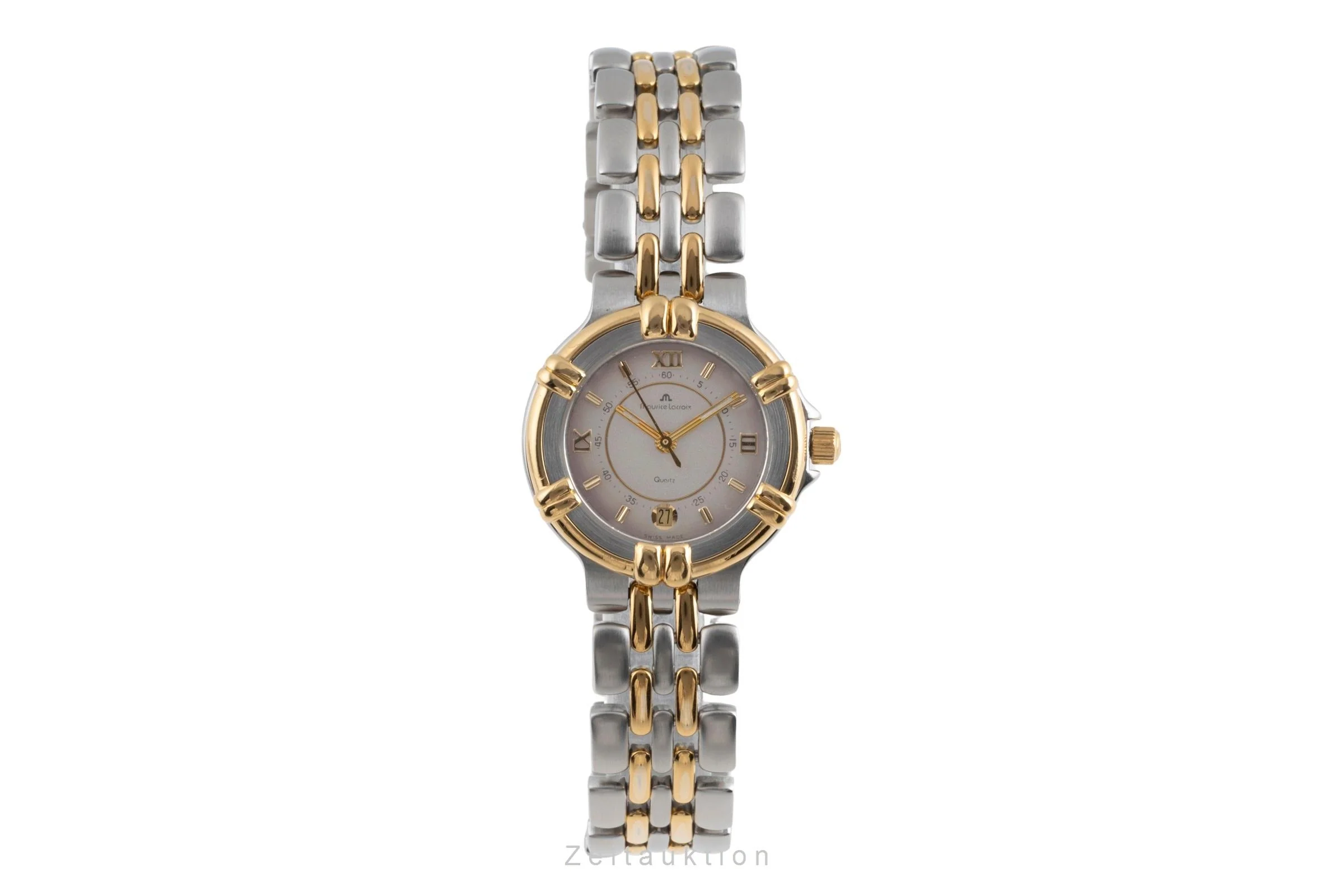 Maurice Lacroix gilt / steel quartz women's watch 75326  [2503786] - Image 5