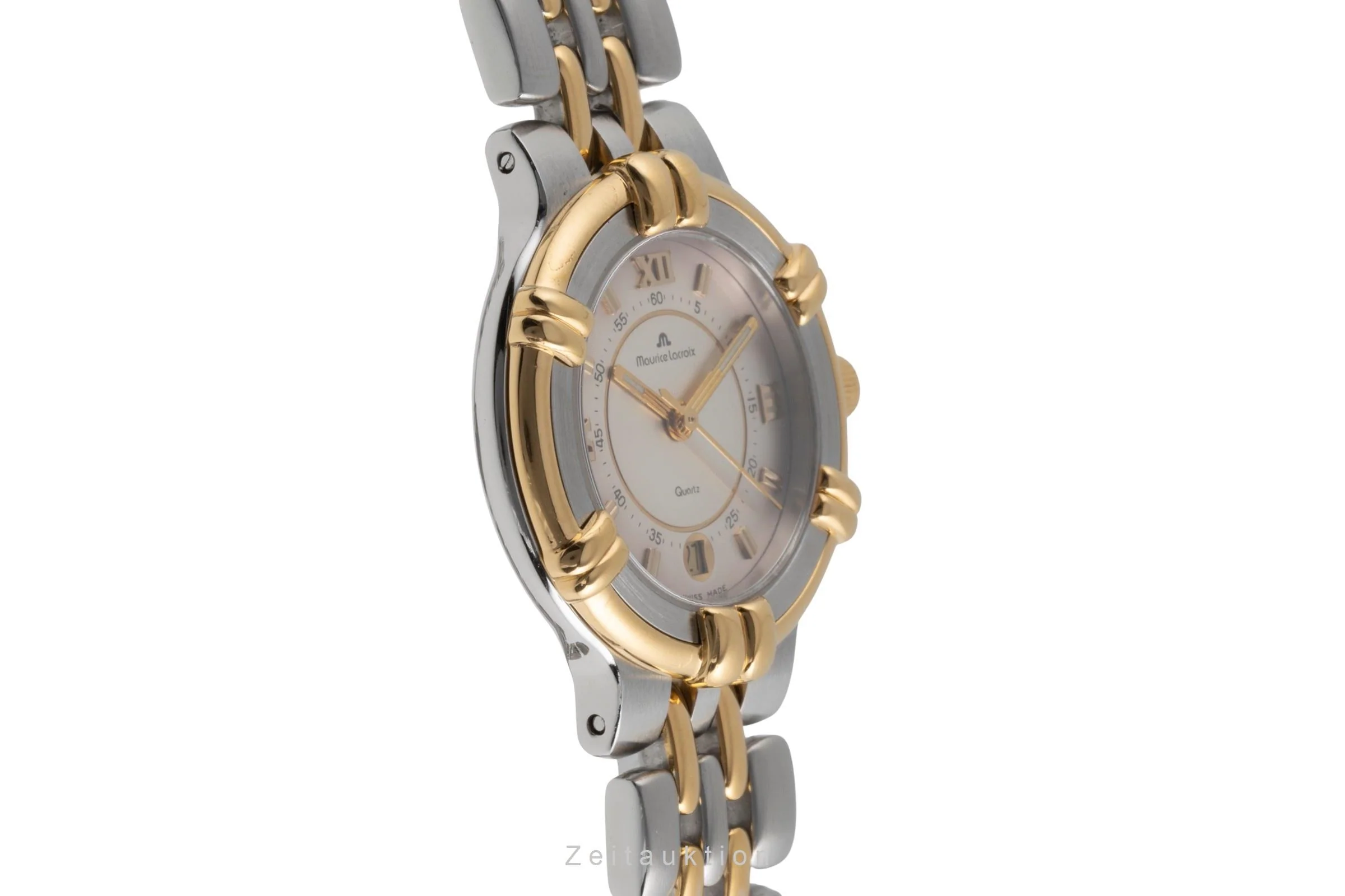 Maurice Lacroix gilt / steel quartz women's watch 75326  [2503786] - Image 8