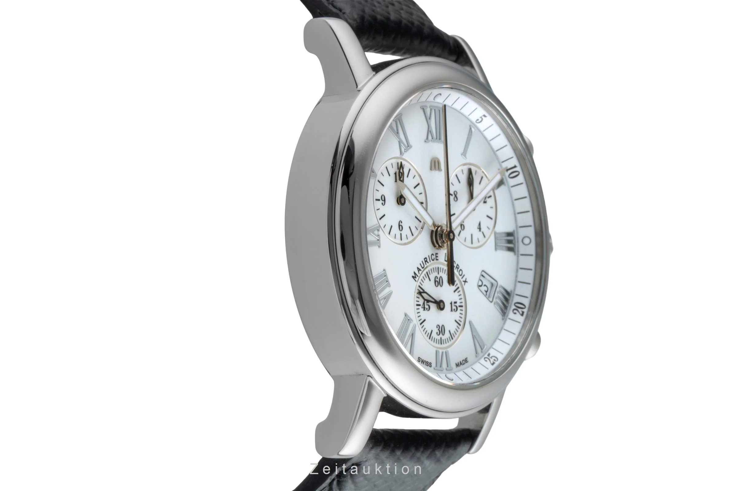 Maurice Lacroix Les Classiques chronograph steel quartz men's watch LC1038  [2505694] - Image 8