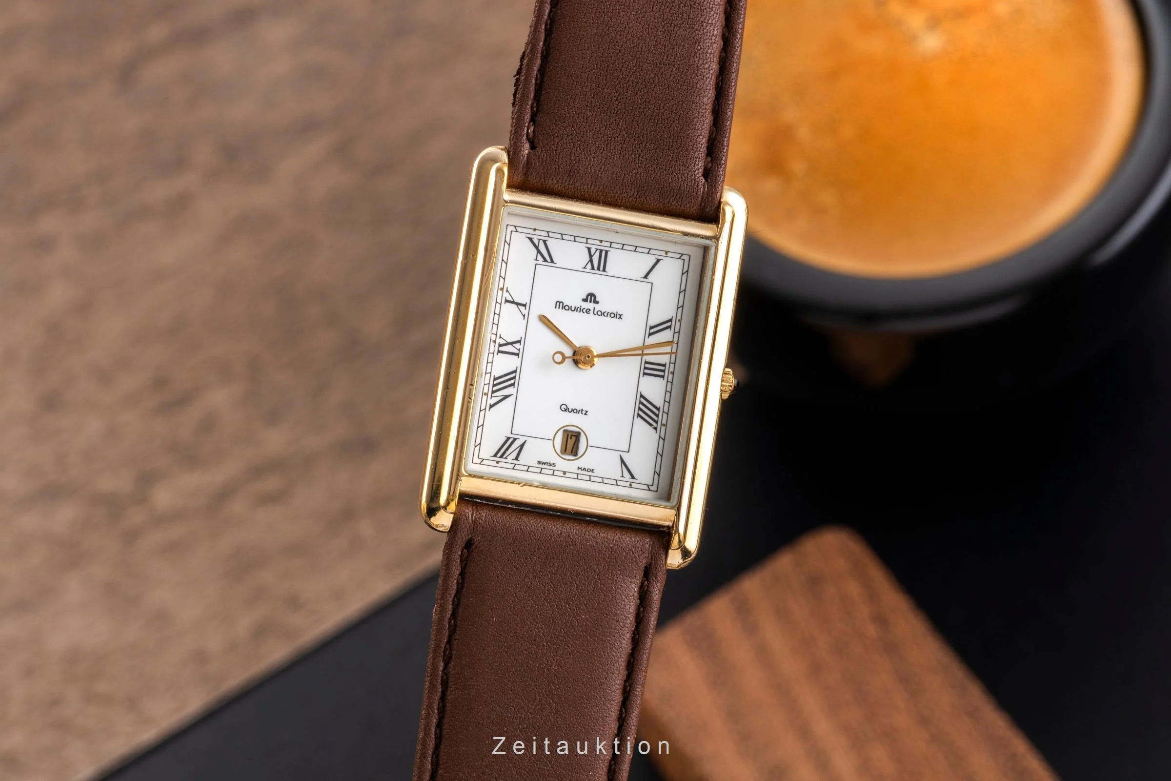 Maurice Lacroix Les Classiques gilt-brass quartz men's watch 82105  [2504929] - Image 2