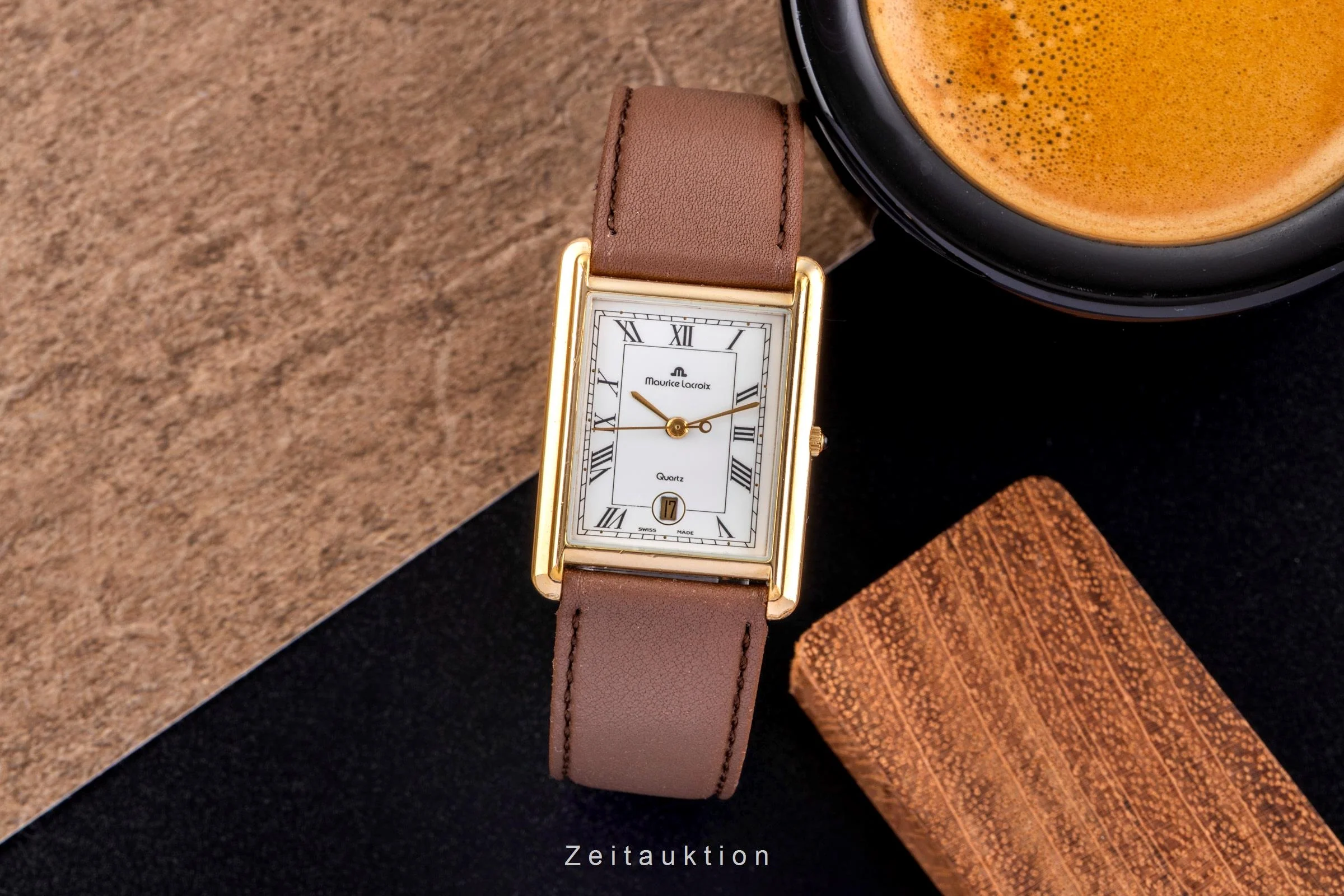 Maurice Lacroix Les Classiques gilt-brass quartz men's watch 82105  [2504929] - Image 4