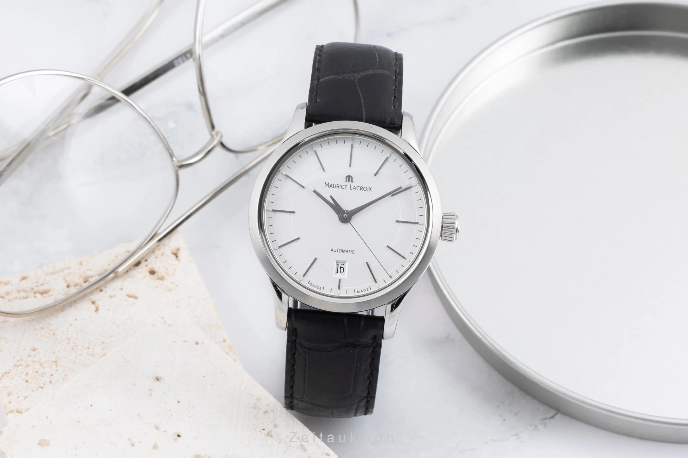 Maurice Lacroix Les Classiques steel automatic men's watch LC6017-SS001-130  [2505823] - Image 4