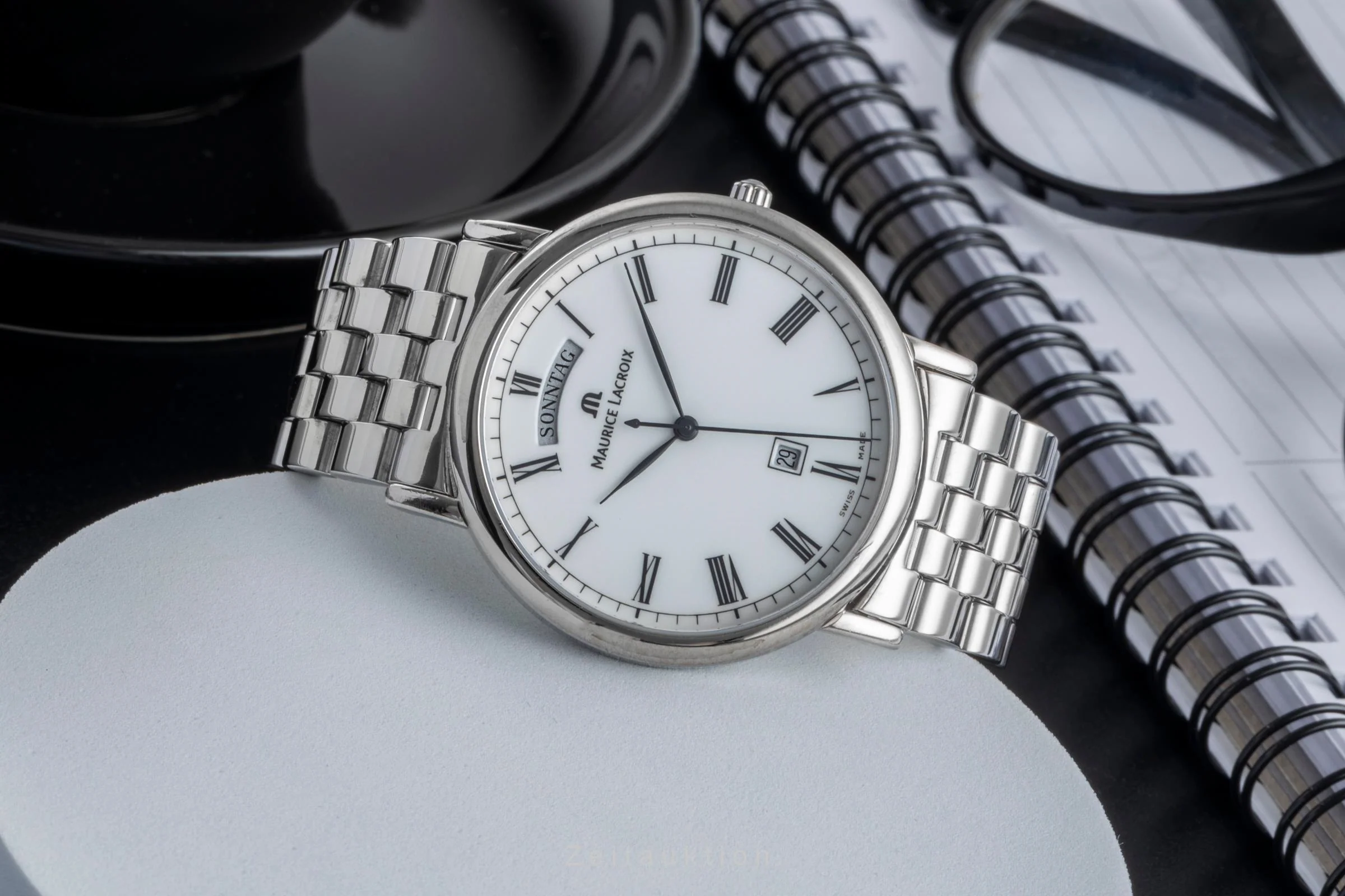 Maurice Lacroix Les Classiques steel quartz men's watch 96856  [2506101] - Image 3