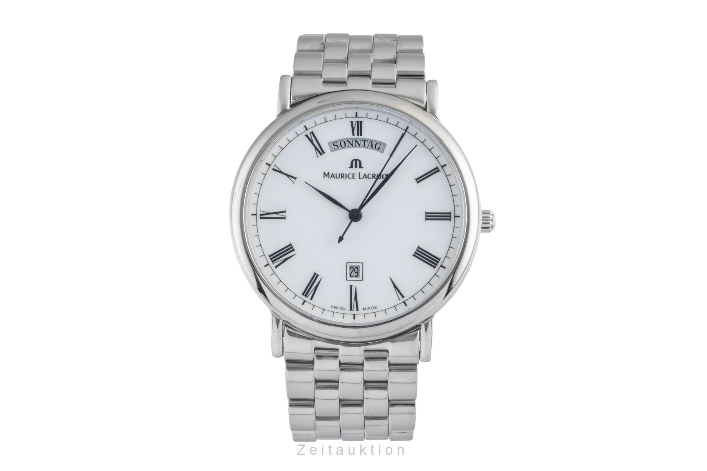 Maurice Lacroix Les Classiques steel quartz men's watch 96856  [2506101] - Image 5