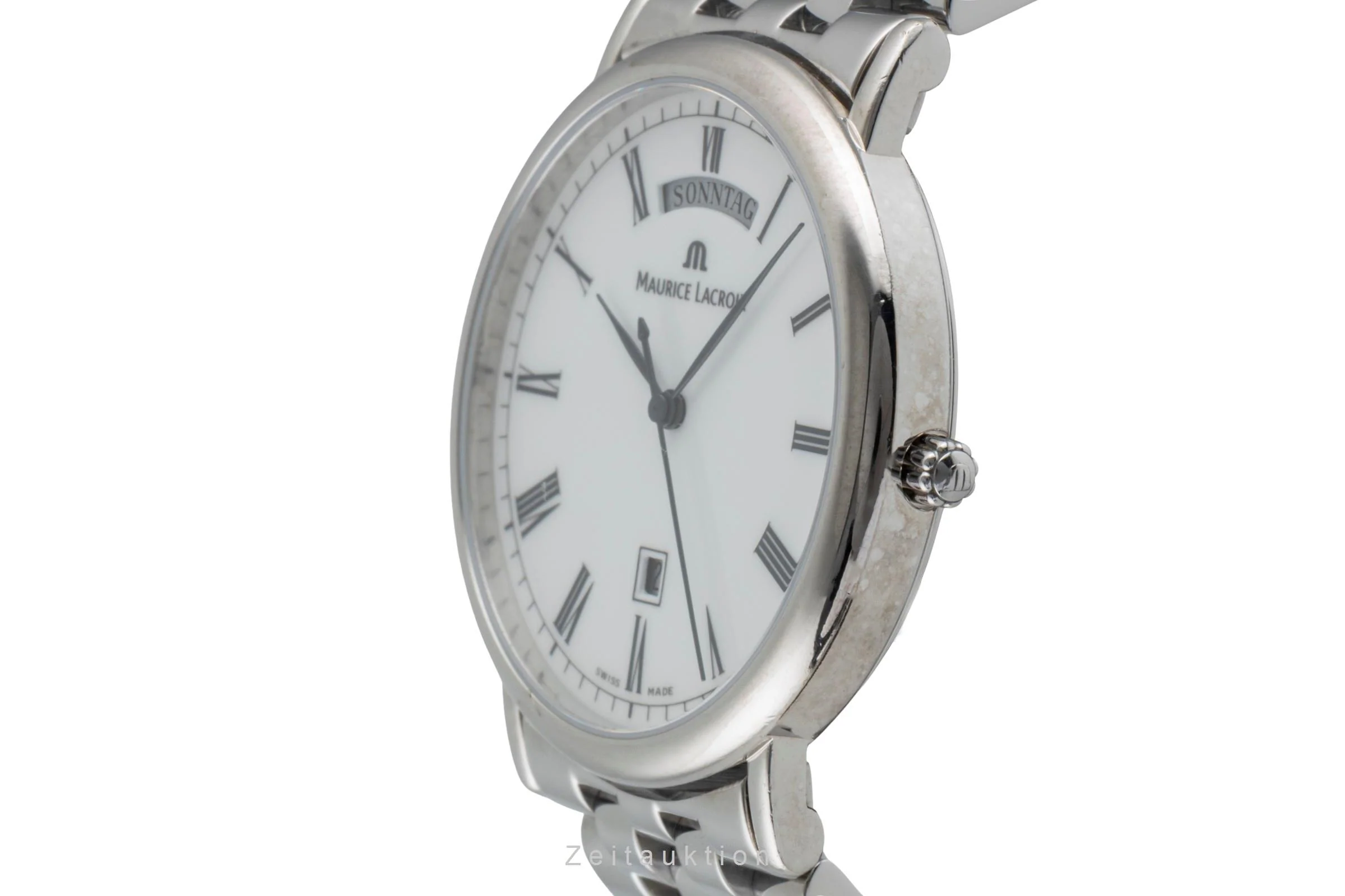 Maurice Lacroix Les Classiques steel quartz men's watch 96856  [2506101] - Image 7