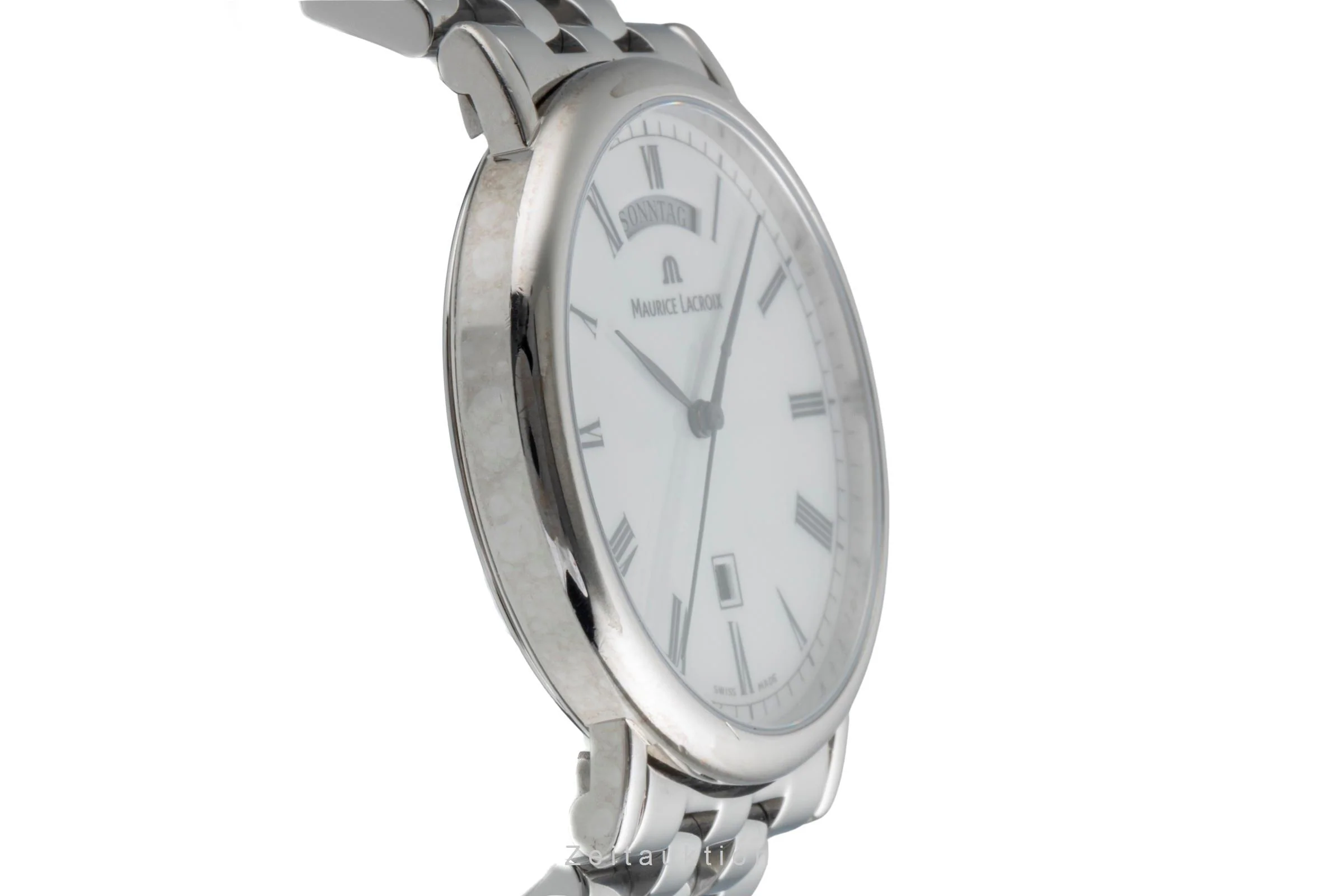 Maurice Lacroix Les Classiques steel quartz men's watch 96856  [2506101] - Image 8