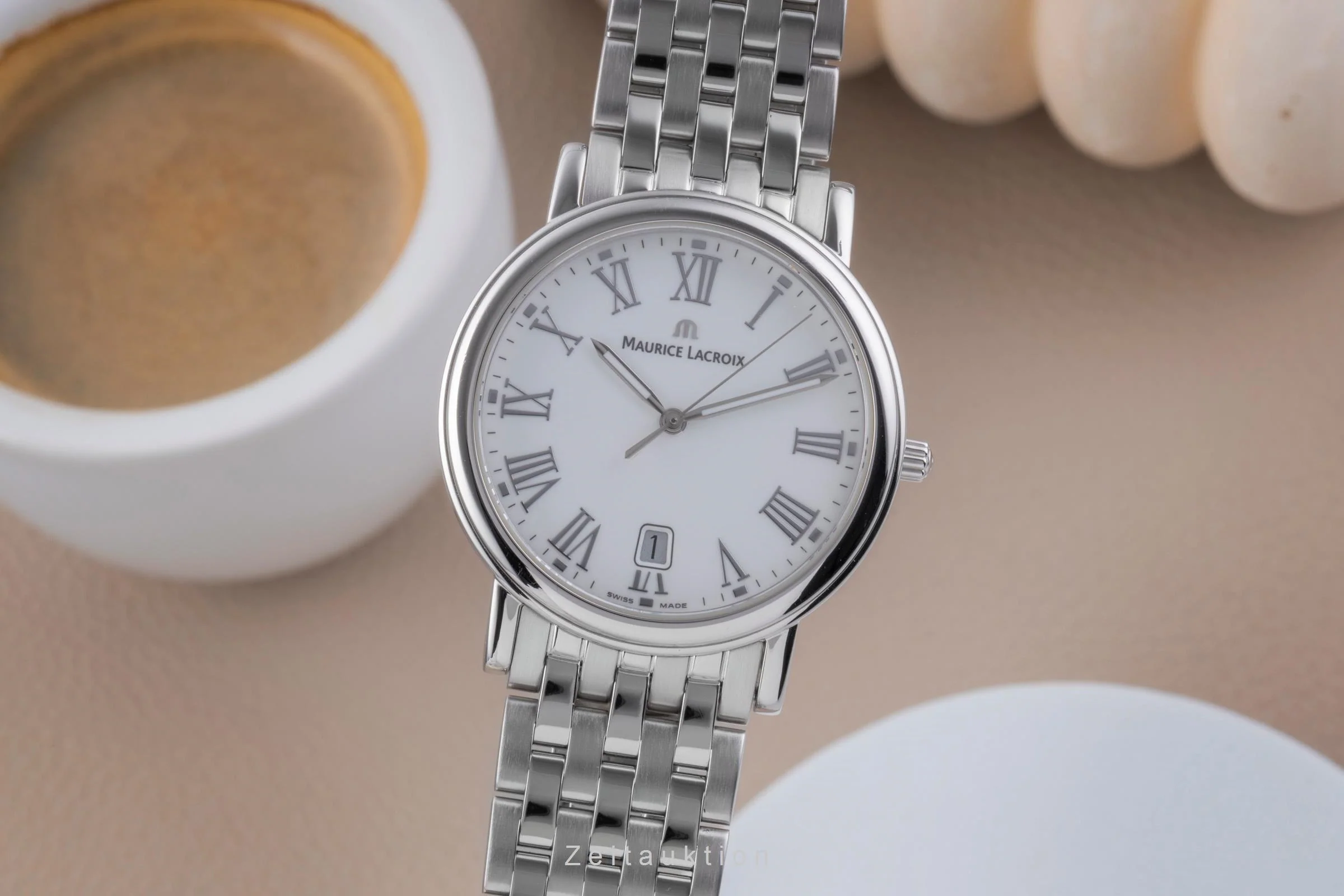 Maurice Lacroix Les Classiques steel quartz men's watch LC1017  [2505693] - Image 2