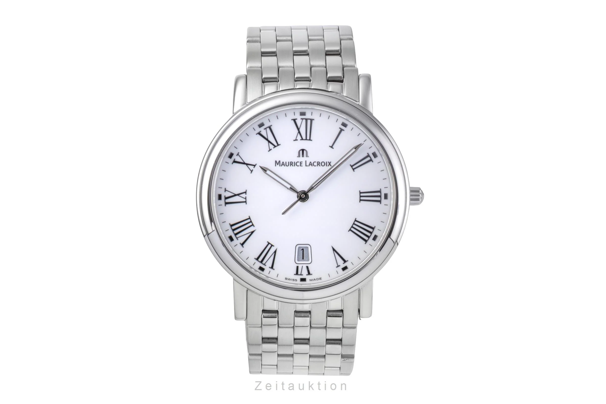 Maurice Lacroix Les Classiques steel quartz men's watch LC1017  [2505693] - Image 5