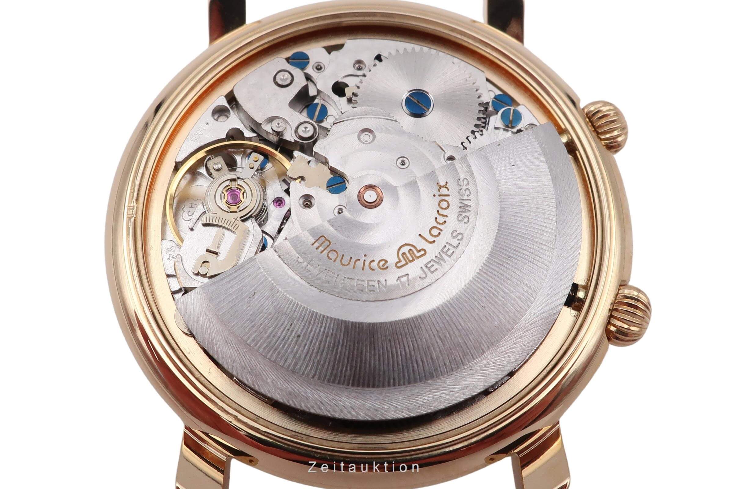 Maurice Lacroix Masterpiece 18 ct gold automatic men's watch 45393  [2502232] - Image 14