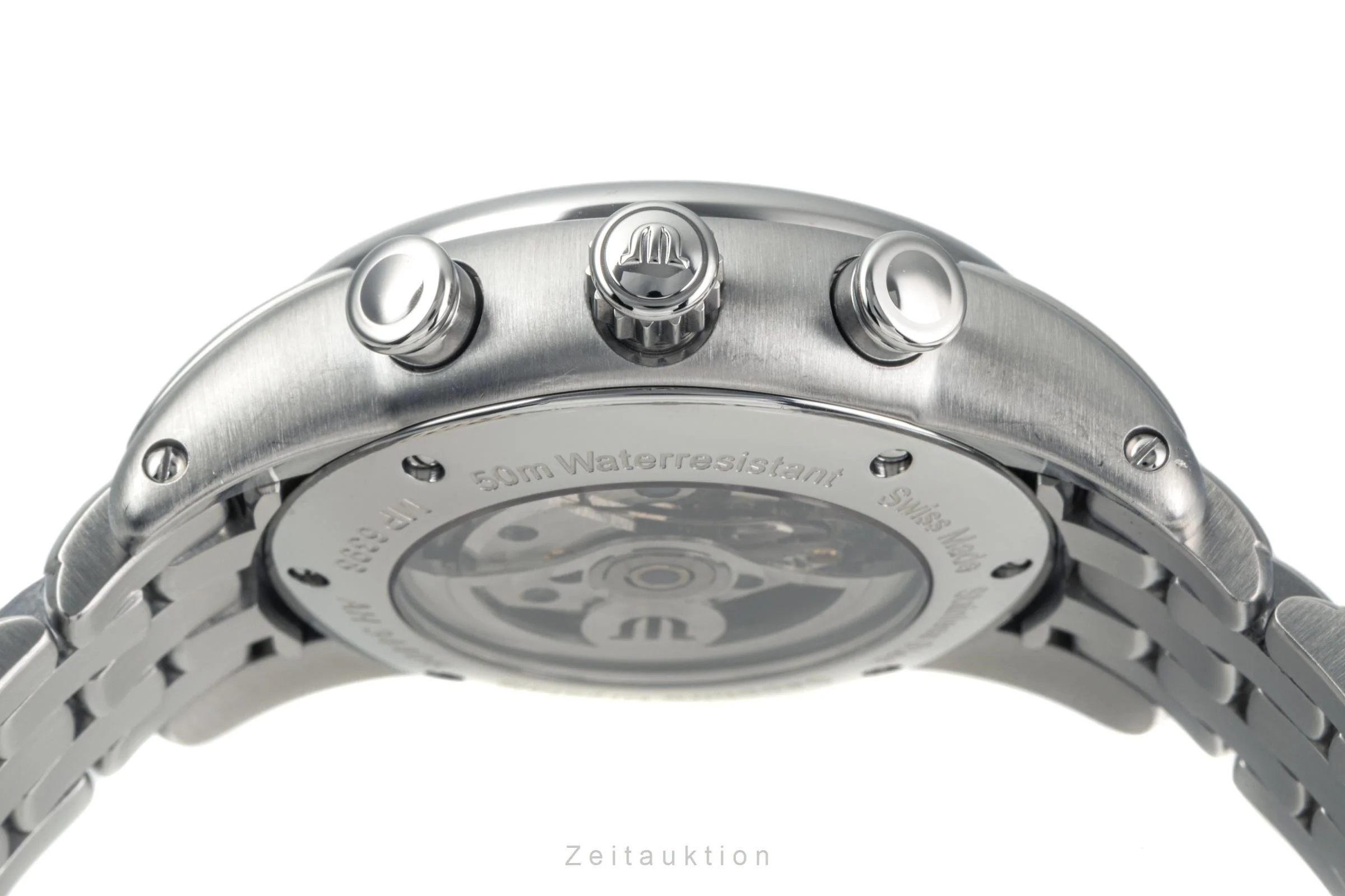 Maurice Lacroix Masterpiece chronograph steel automatic men's watch MP6398  [2304432] - Image 11