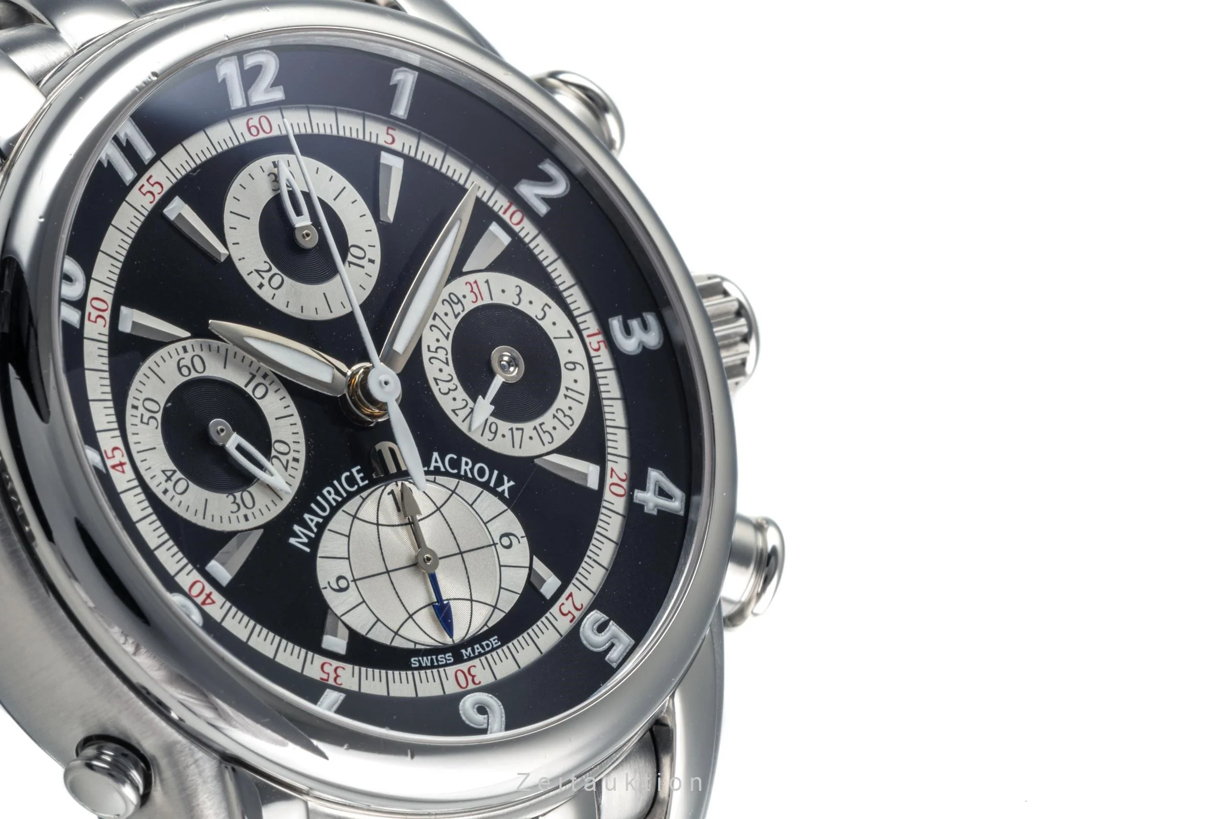 Maurice Lacroix Masterpiece chronograph steel automatic men's watch MP6398  [2304432] - Image 13