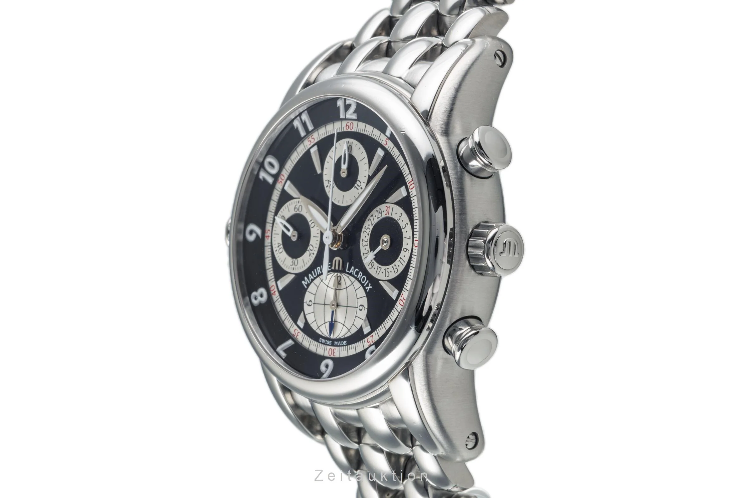 Maurice Lacroix Masterpiece chronograph steel automatic men's watch MP6398  [2304432] - Image 6