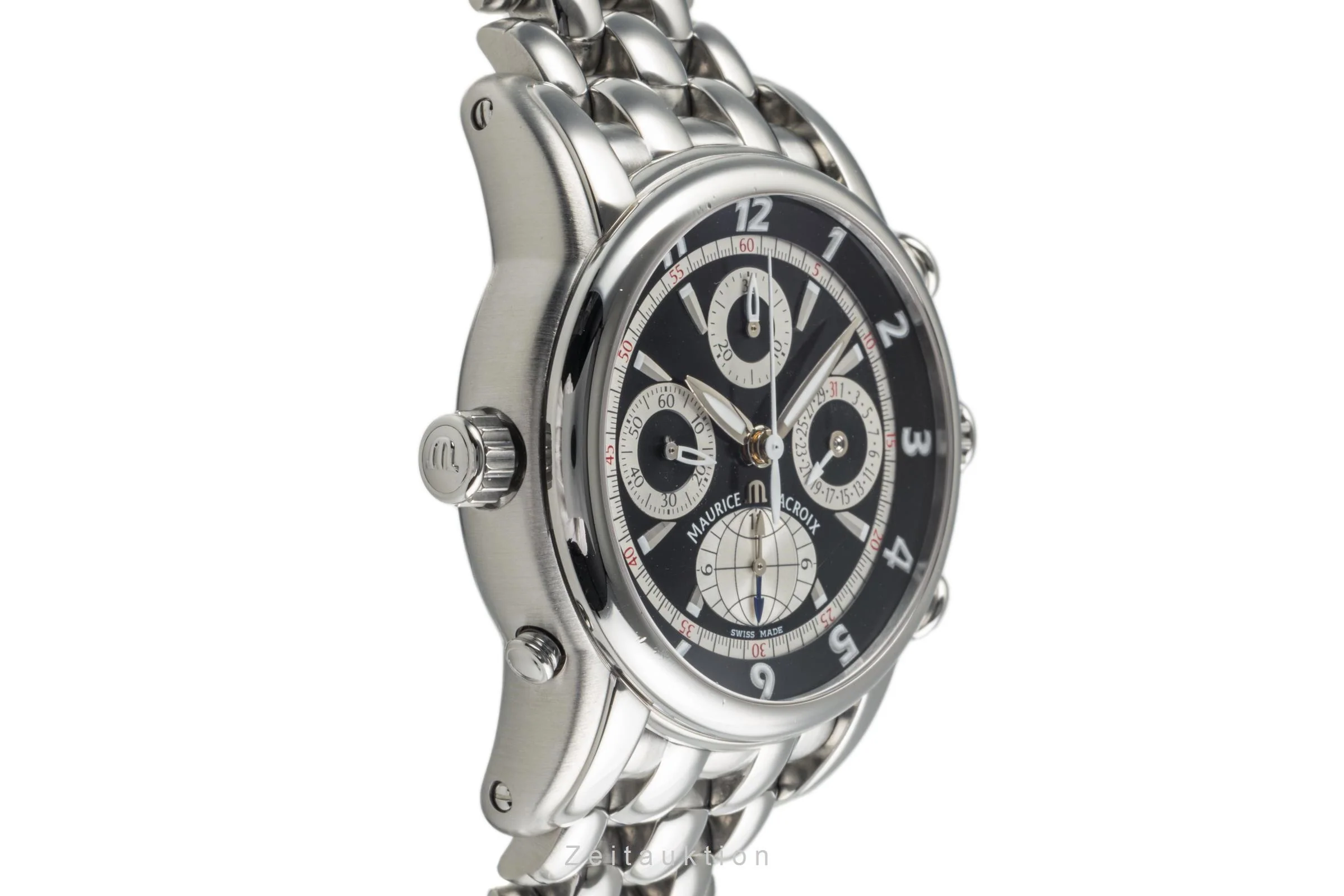 Maurice Lacroix Masterpiece chronograph steel automatic men's watch MP6398  [2304432] - Image 7