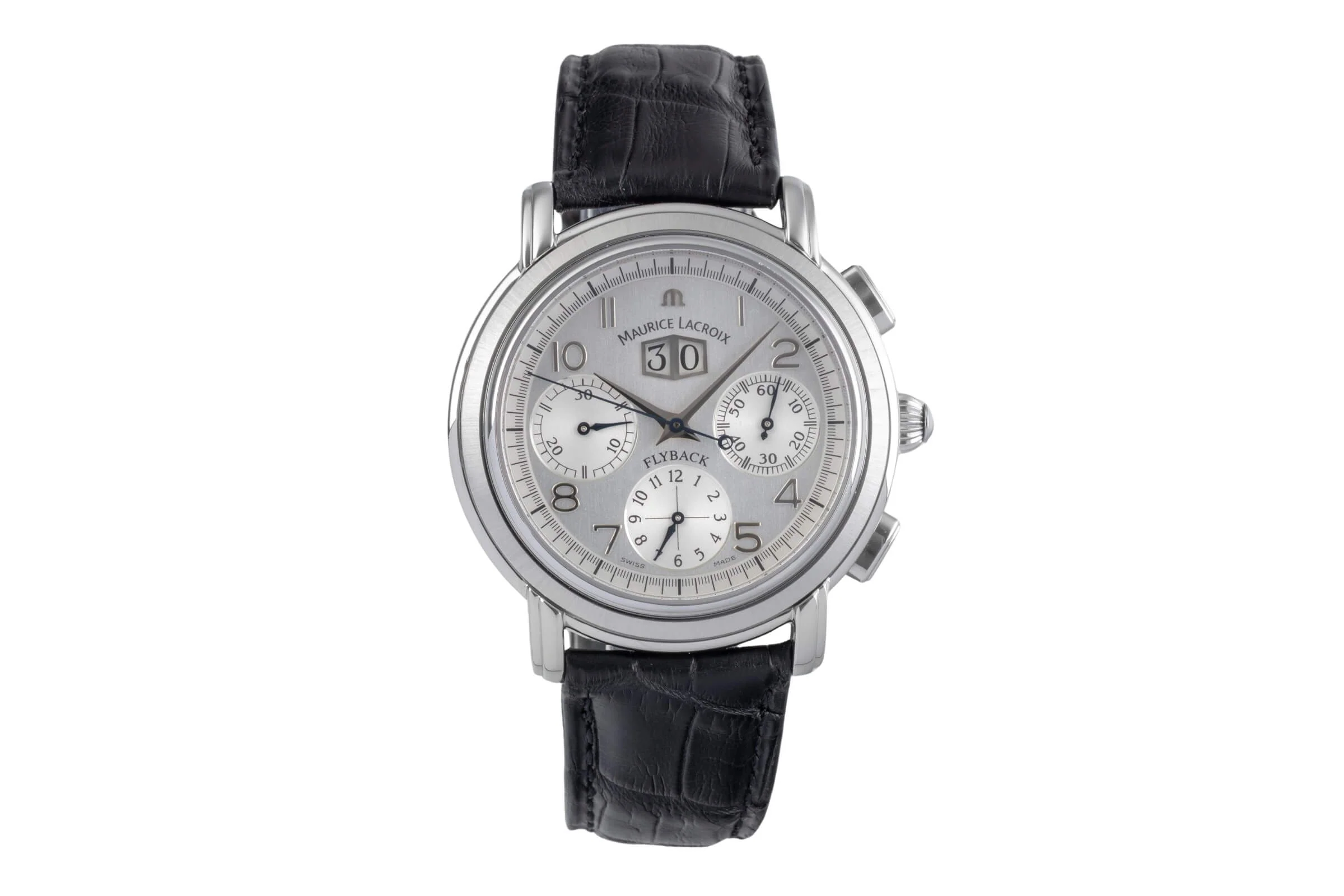 Maurice Lacroix Masterpiece Flyback chronograph steel automatic men's watch 05826  [2501292] - Image 5