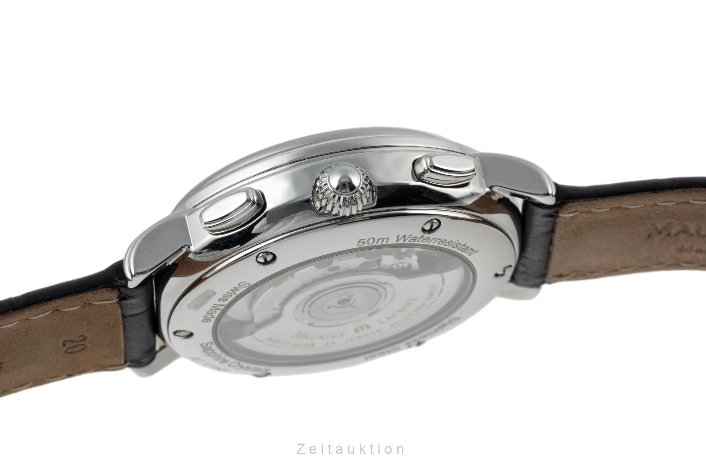 Maurice Lacroix Masterpiece Flyback chronograph steel automatic men's watch MP6098  [2303577] - Image 10