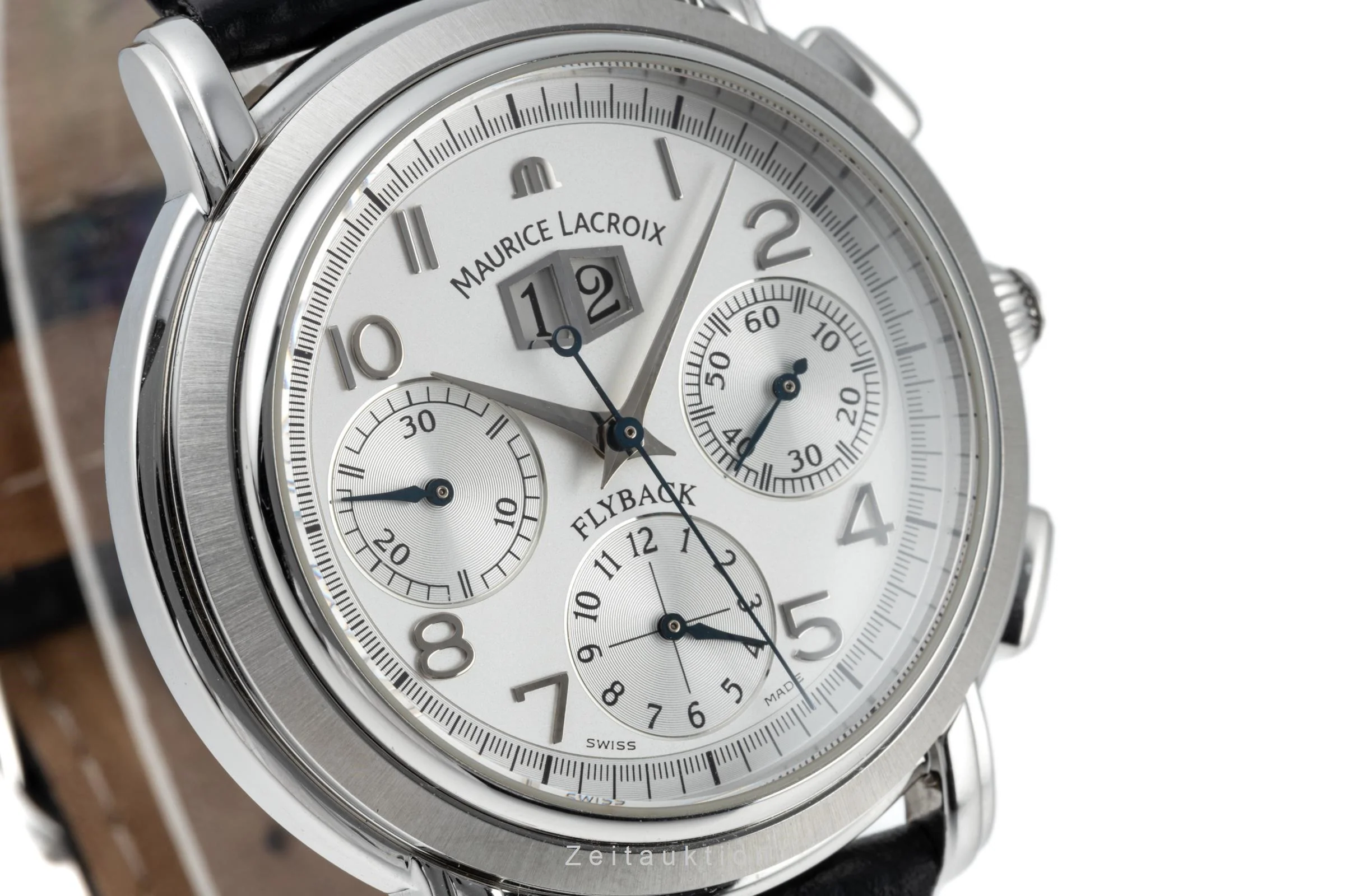 Maurice Lacroix Masterpiece Flyback chronograph steel automatic men's watch MP6098  [2303577] - Image 11