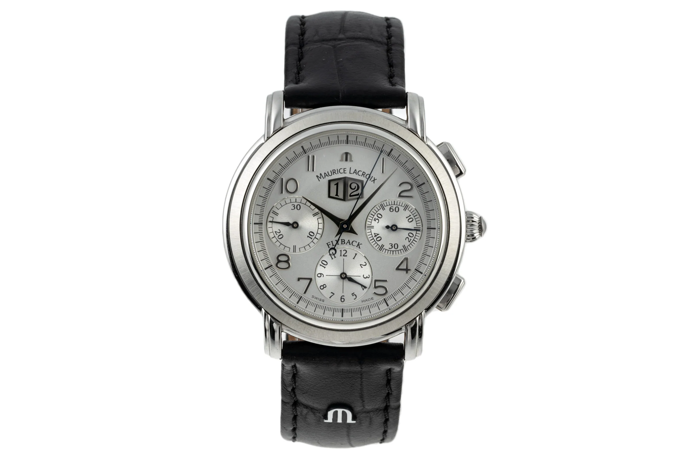 Maurice Lacroix Masterpiece Flyback chronograph steel automatic men's watch MP6098  [2303577] - Image 4