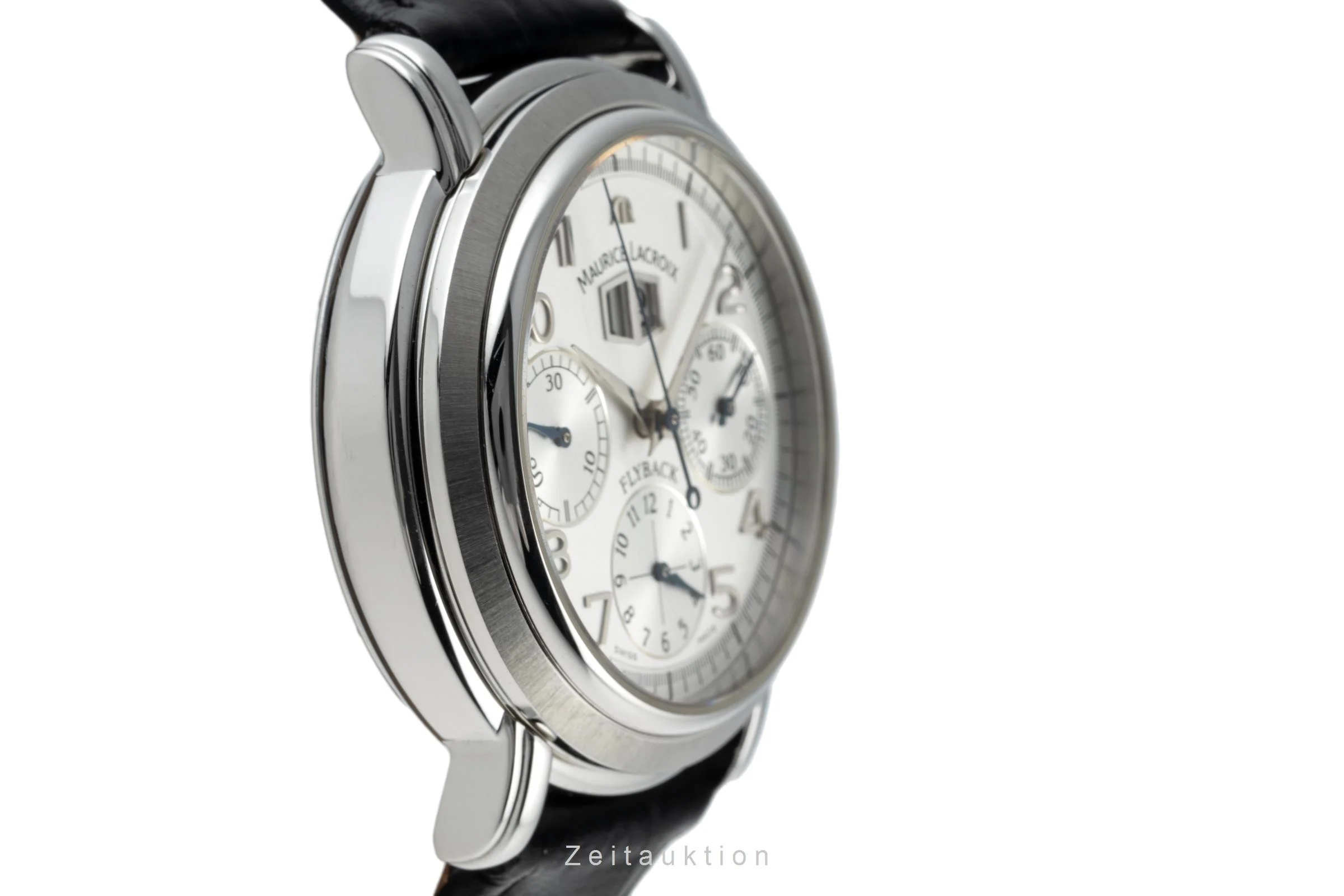 Maurice Lacroix Masterpiece Flyback chronograph steel automatic men's watch MP6098  [2303577] - Image 7
