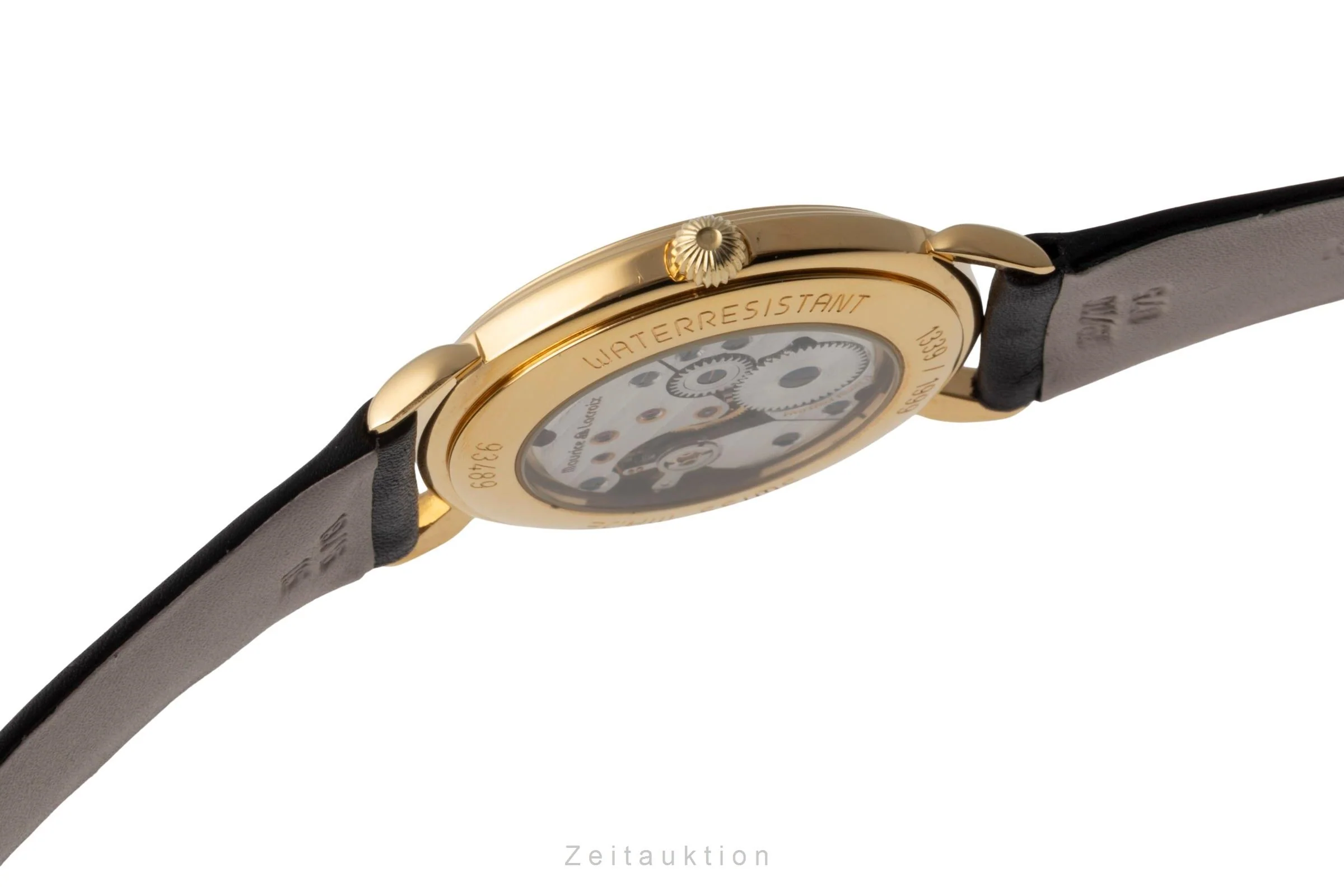 Maurice Lacroix Masterpiece gilt-brass manual winding men's watch 93489 Limited  [2600056] - Image 14