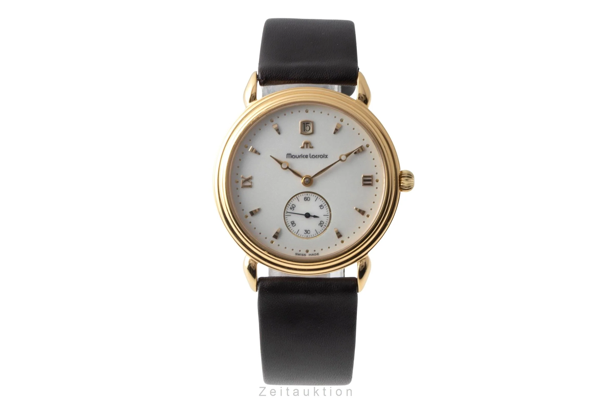 Maurice Lacroix Masterpiece gilt-brass manual winding men's watch 93489 Limited  [2600056] - Image 5