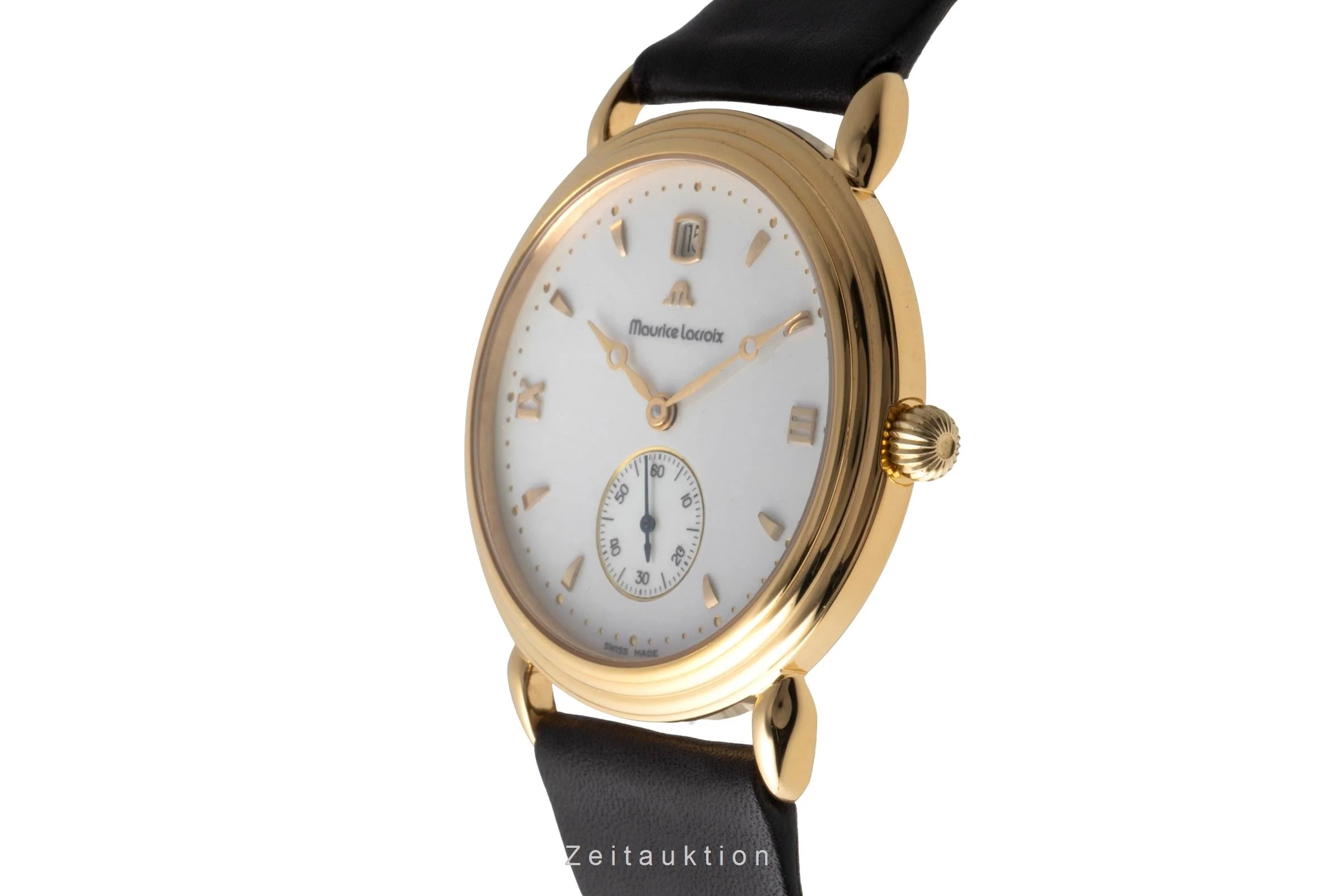 Maurice Lacroix Masterpiece gilt-brass manual winding men's watch 93489 Limited  [2600056] - Image 7