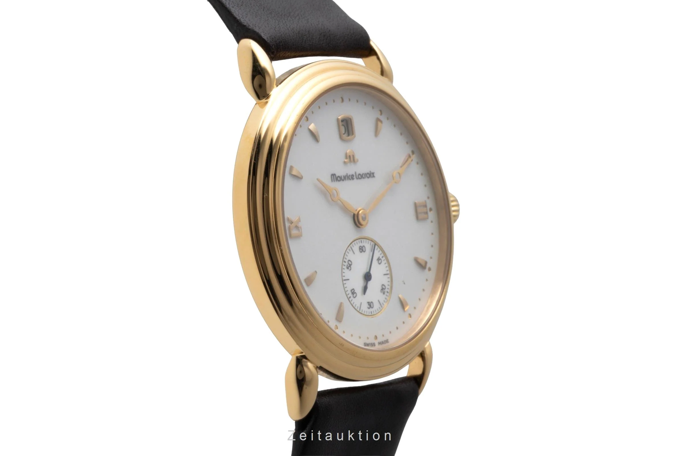 Maurice Lacroix Masterpiece gilt-brass manual winding men's watch 93489 Limited  [2600056] - Image 8
