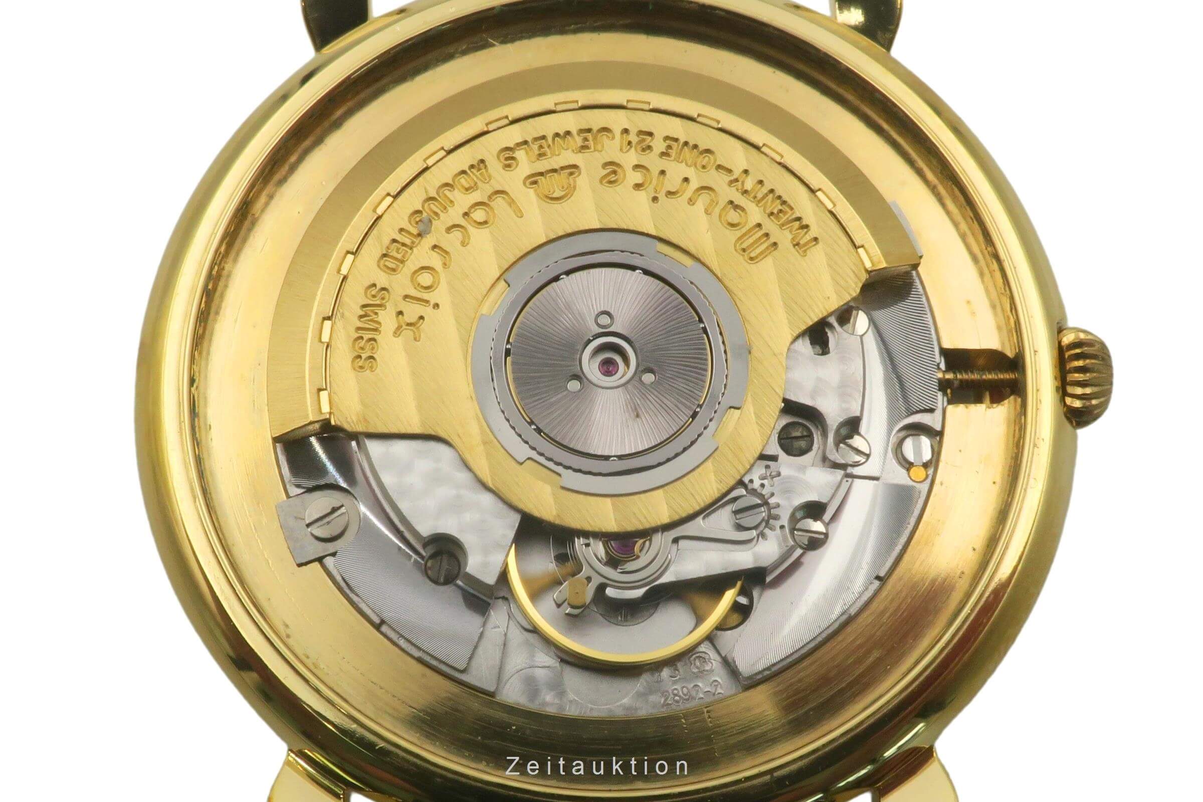 Maurice Lacroix Masterpiece gold-plated automatic men's watch 13111  [2402630] - Image 14