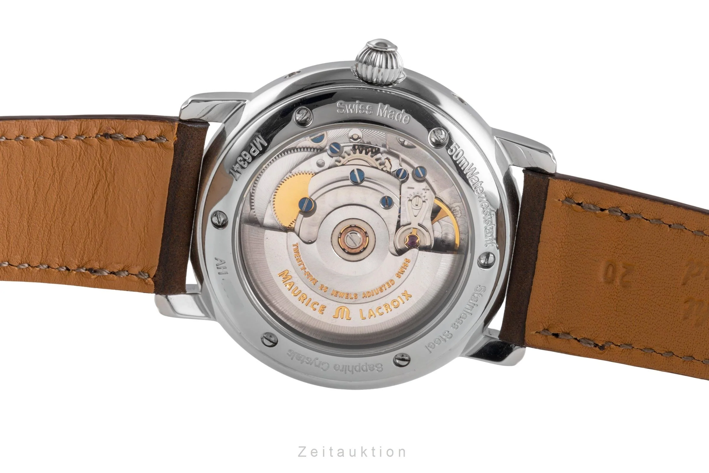 Maurice Lacroix Masterpiece steel automatic men's watch MP6347  [2504561] - Image 12
