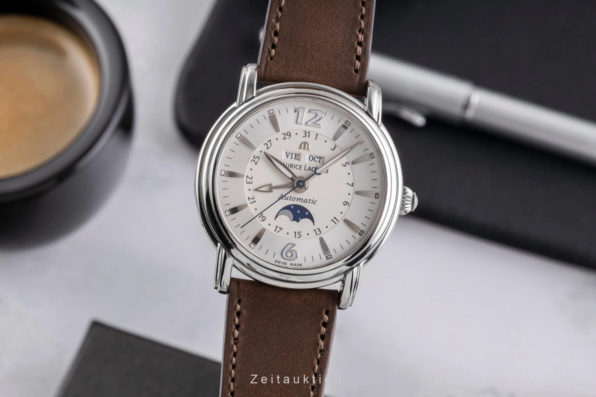 Maurice Lacroix Masterpiece steel automatic men's watch MP6347  [2504561] - Image 2