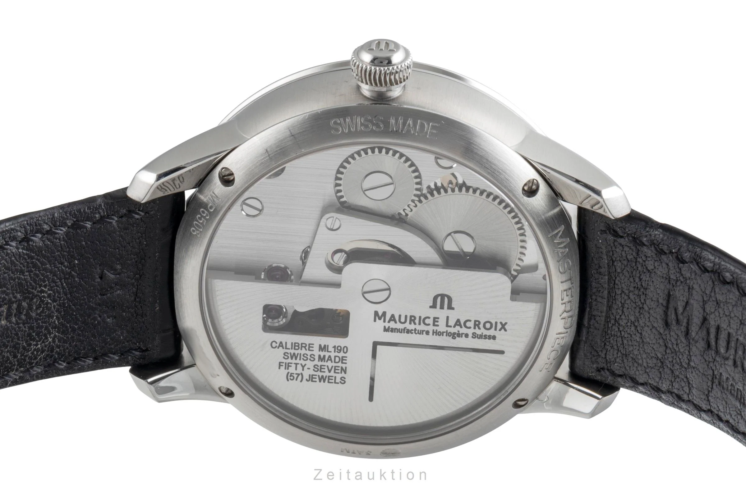 Maurice Lacroix Masterpiece steel automatic men's watch MP6508  [2505480] - Image 12