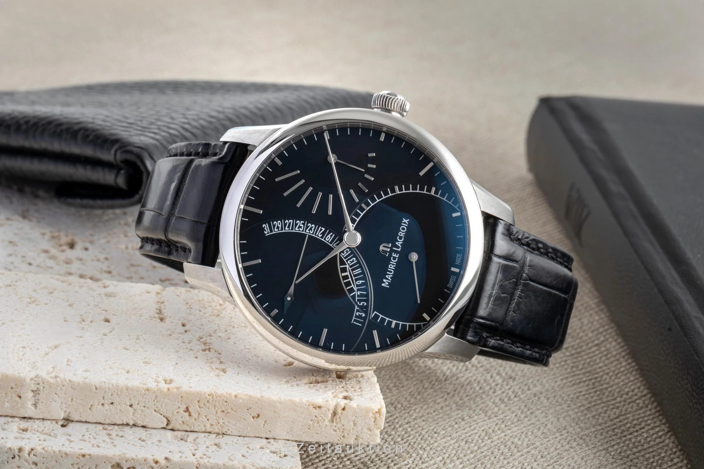Maurice Lacroix Masterpiece steel automatic men's watch MP6508  [2505480] - Image 3