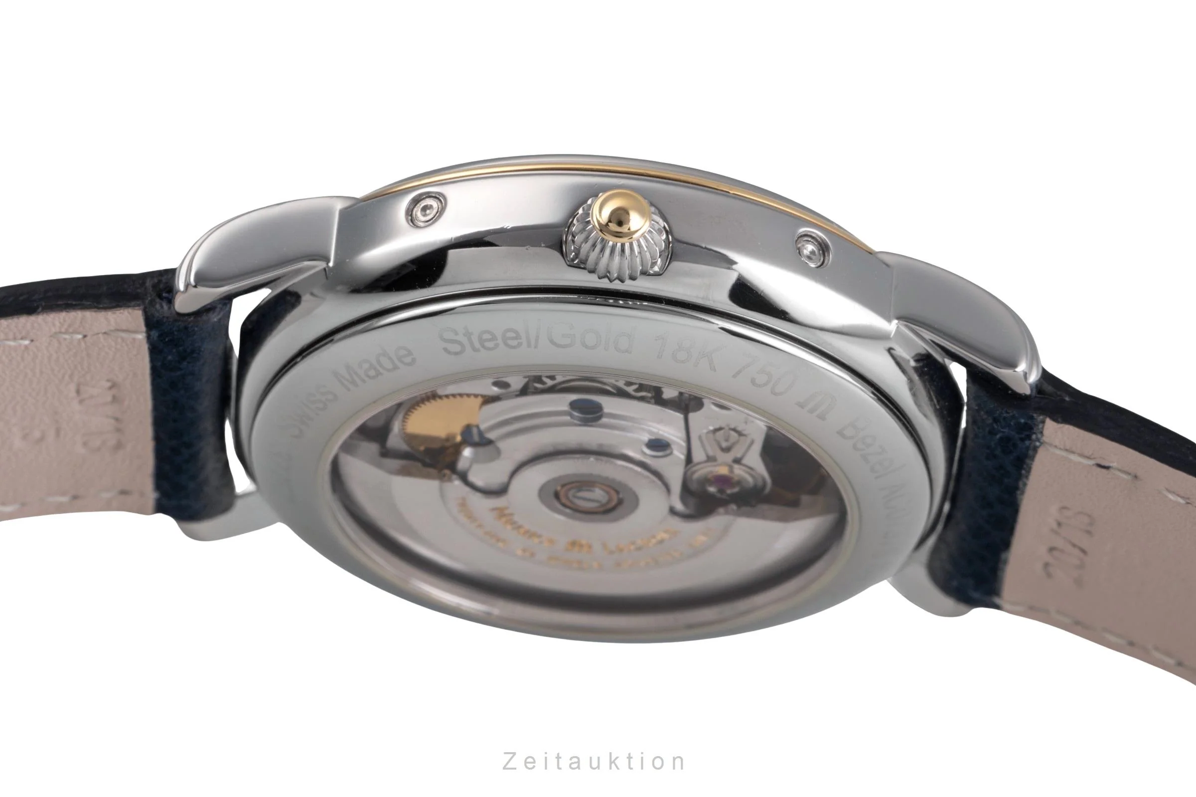 Maurice Lacroix Masterpiece steel / gold automatic men's watch 37757  [2505229] - Image 11