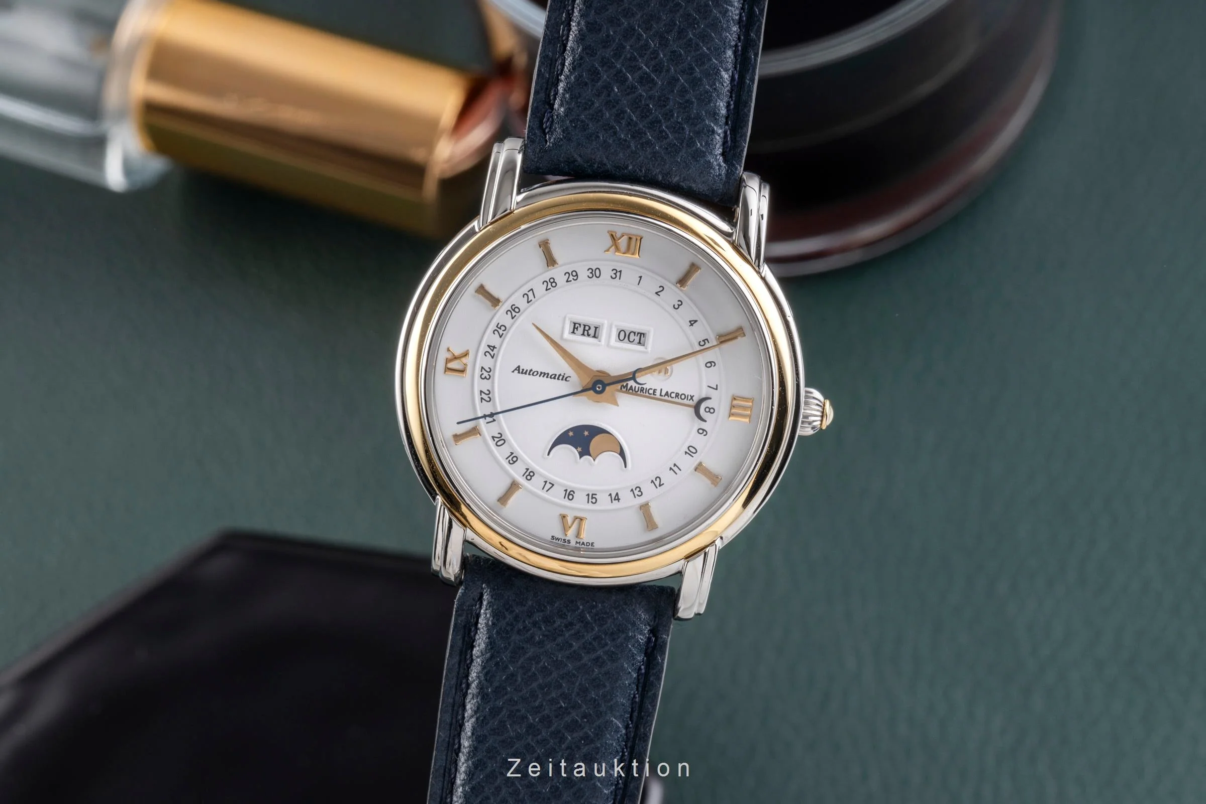 Maurice Lacroix Masterpiece steel / gold automatic men's watch 37757  [2505229] - Image 2