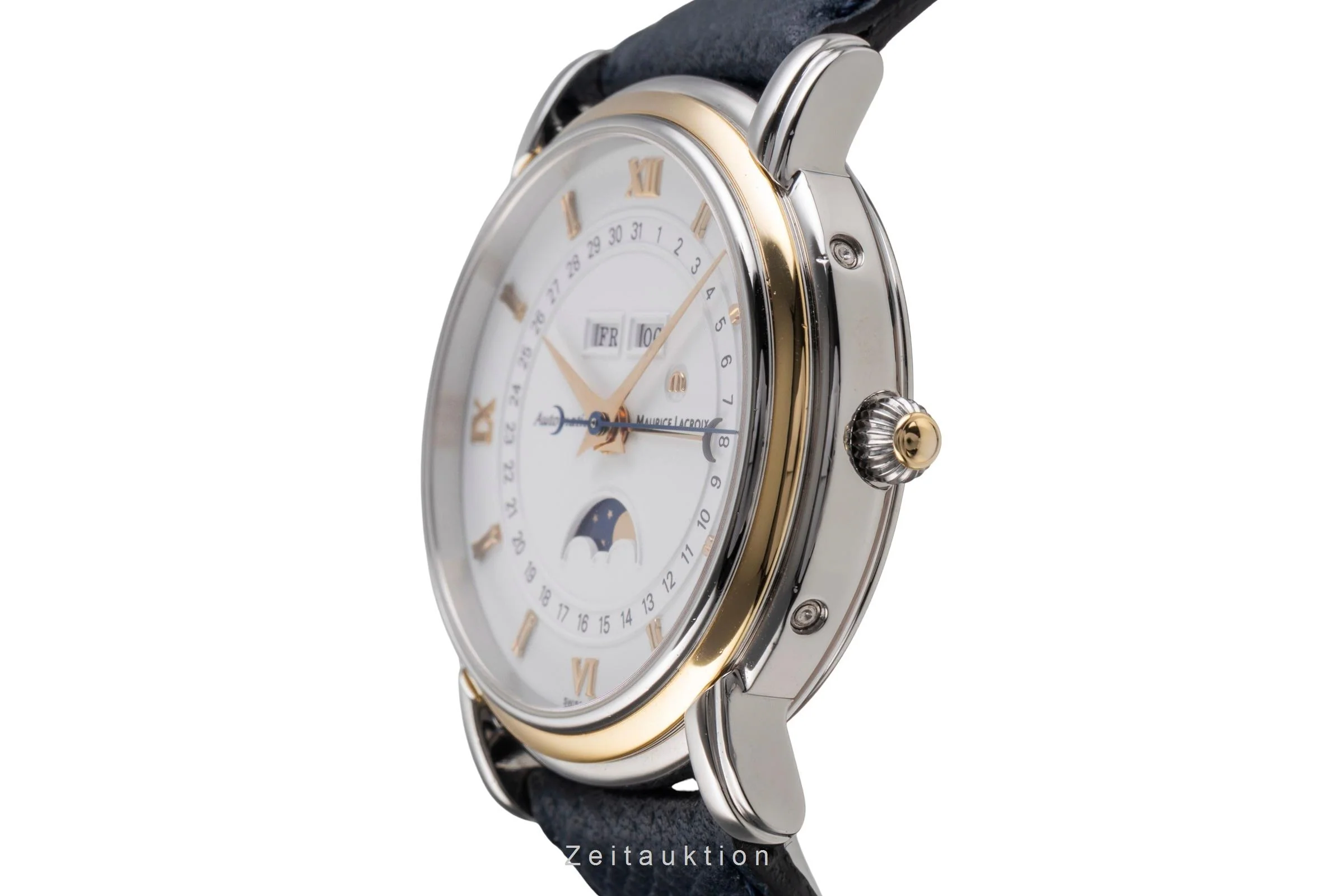 Maurice Lacroix Masterpiece steel / gold automatic men's watch 37757  [2505229] - Image 7