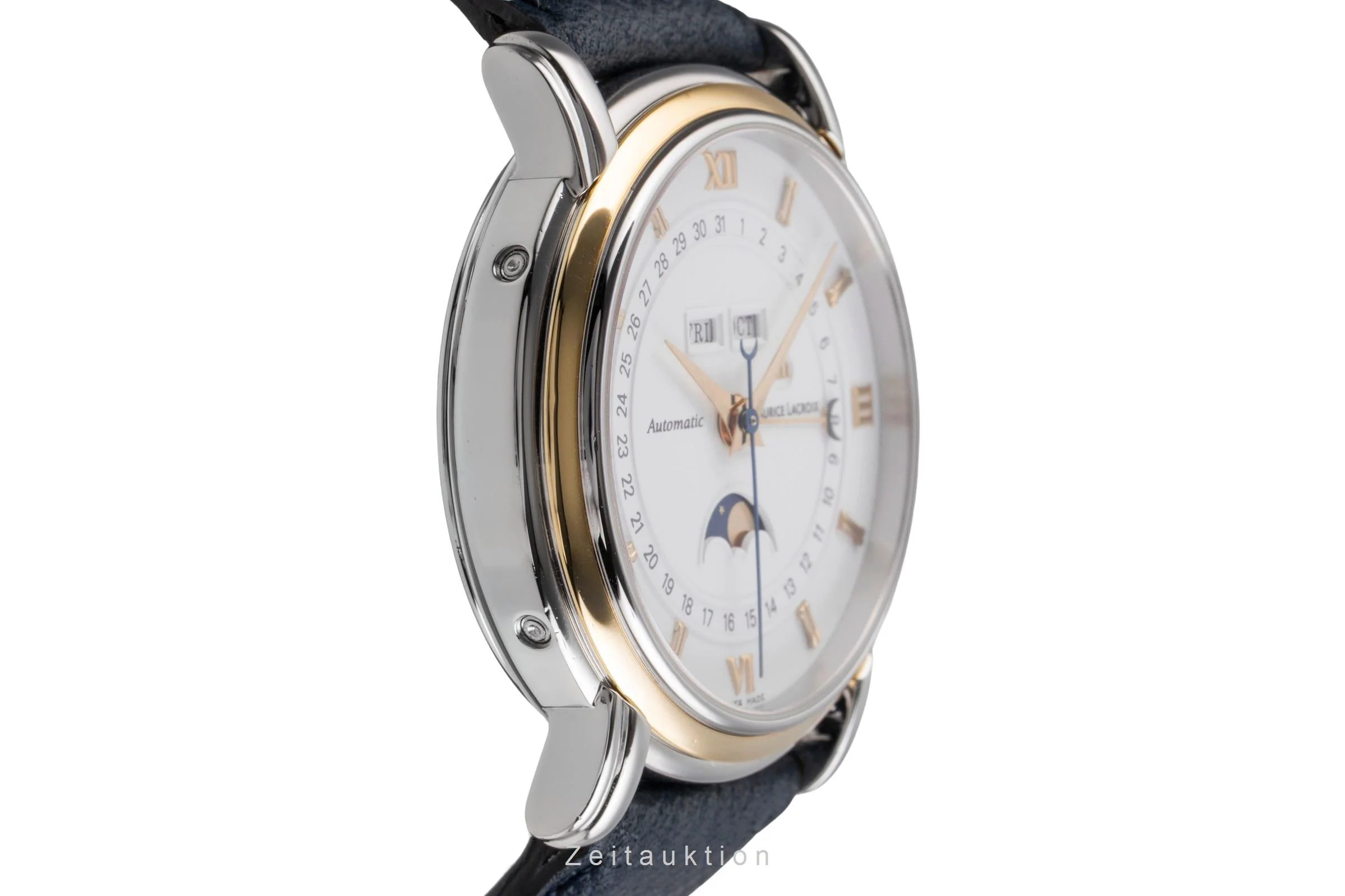 Maurice Lacroix Masterpiece steel / gold automatic men's watch 37757  [2505229] - Image 8