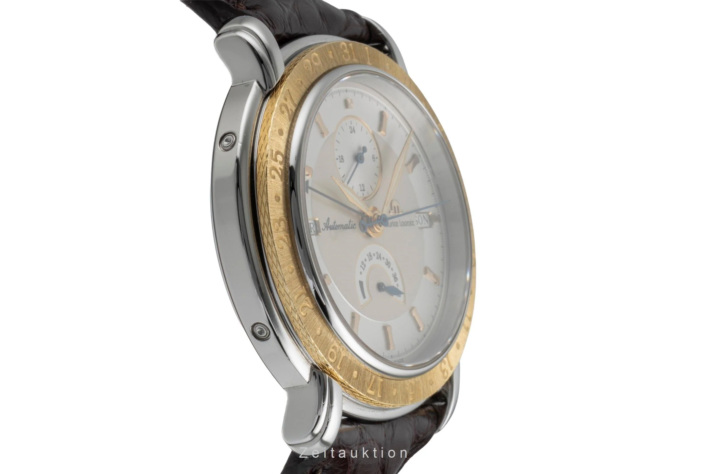Maurice Lacroix Masterpiece steel / gold automatic men's watch 51670 Limited  [2506437] - Image 8