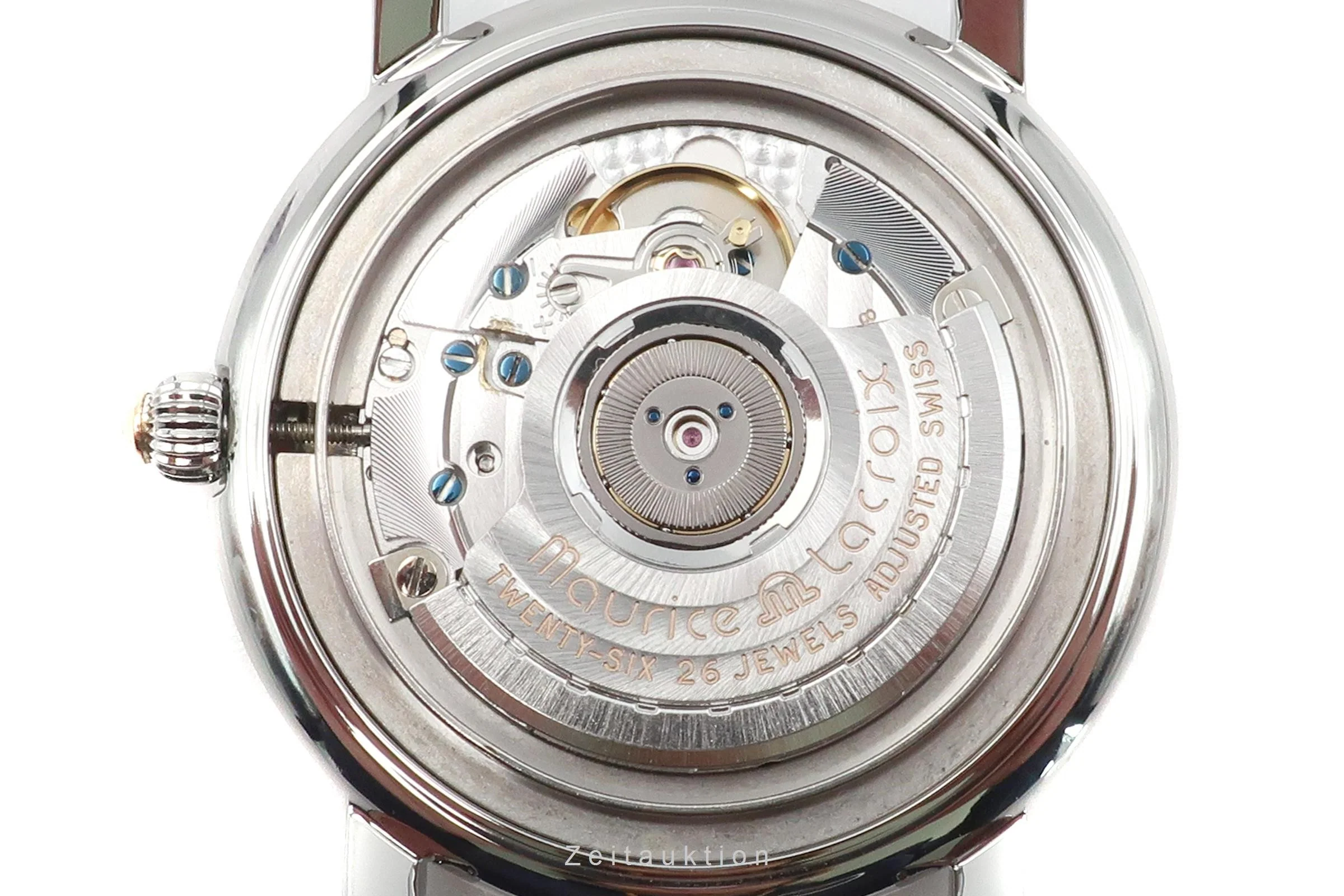Maurice Lacroix Masterpiece steel / gold automatic men's watch 58789  [2204136] - Image 13