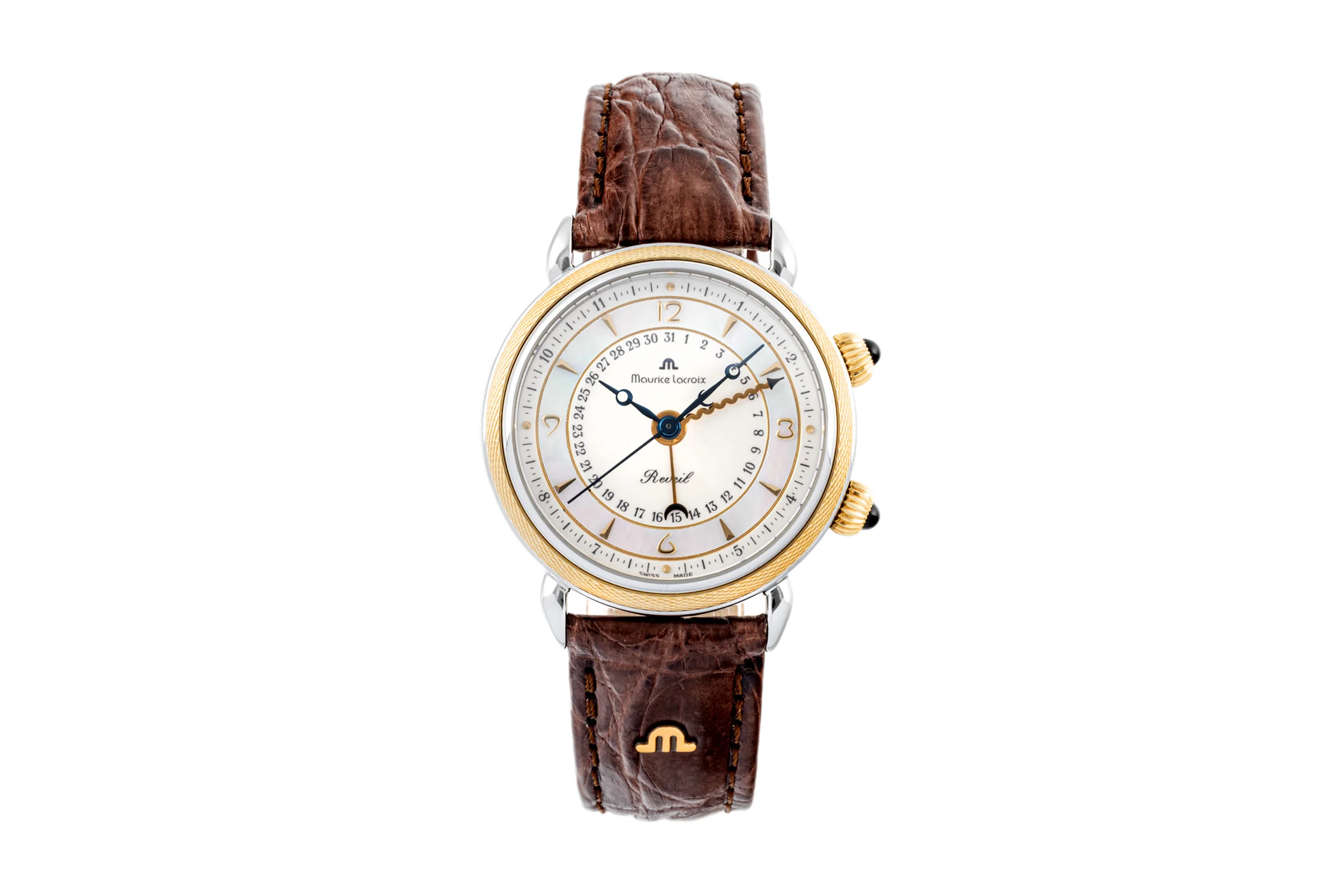 Maurice Lacroix Masterpiece steel / gold manual winding men's watch 63511  [2301634] - Image 4