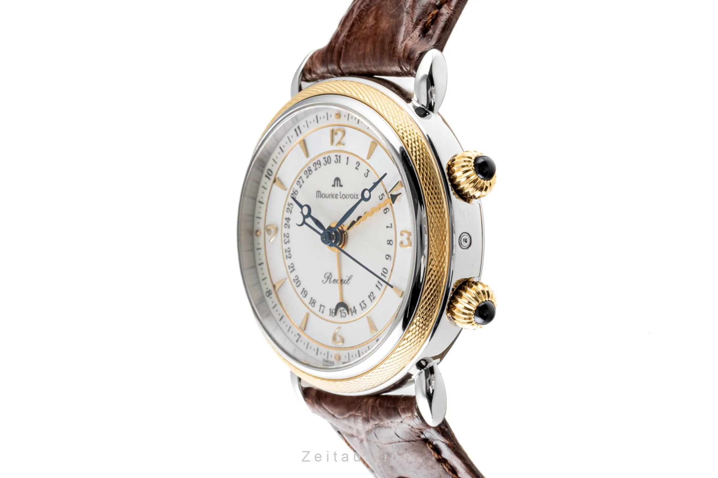 Maurice Lacroix Masterpiece steel / gold manual winding men's watch 63511  [2301634] - Image 6